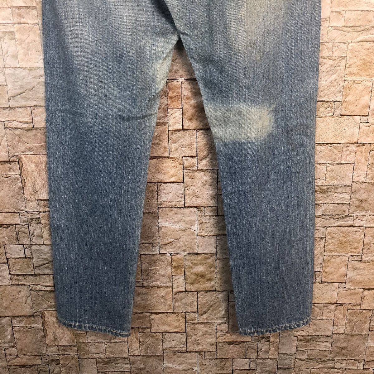 Japanese Brand Archives Blue Distressed Denim Pants #A65 Size US 30 / EU 46 - 18 Thumbnail