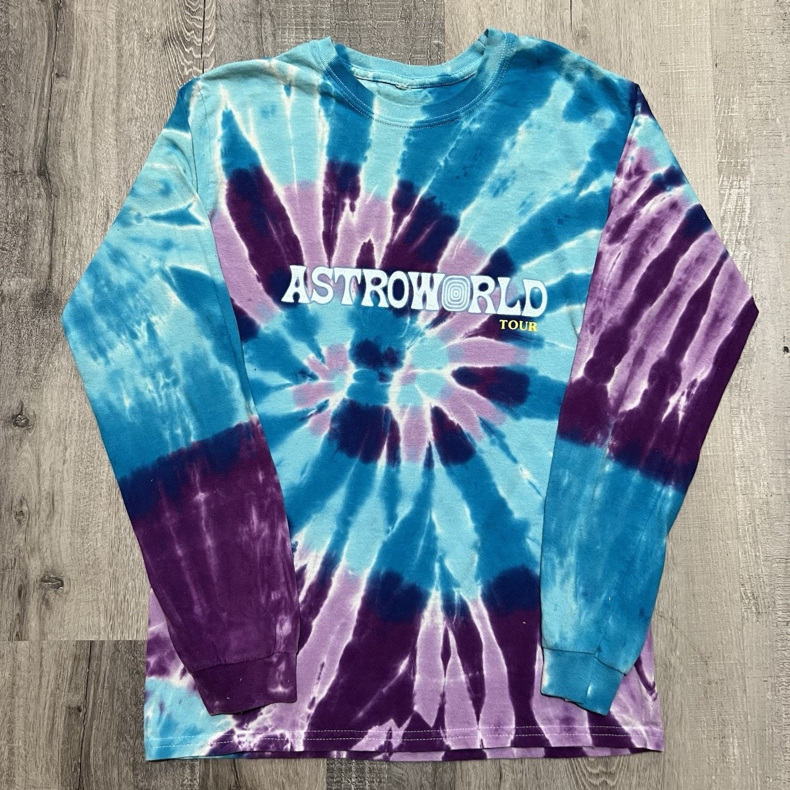 Travis Scott Travis Scott 2018 Astroworld Wish You Were Here Tour Shirt Size US S / EU 44-46 / 1 - 1 Thumbnail