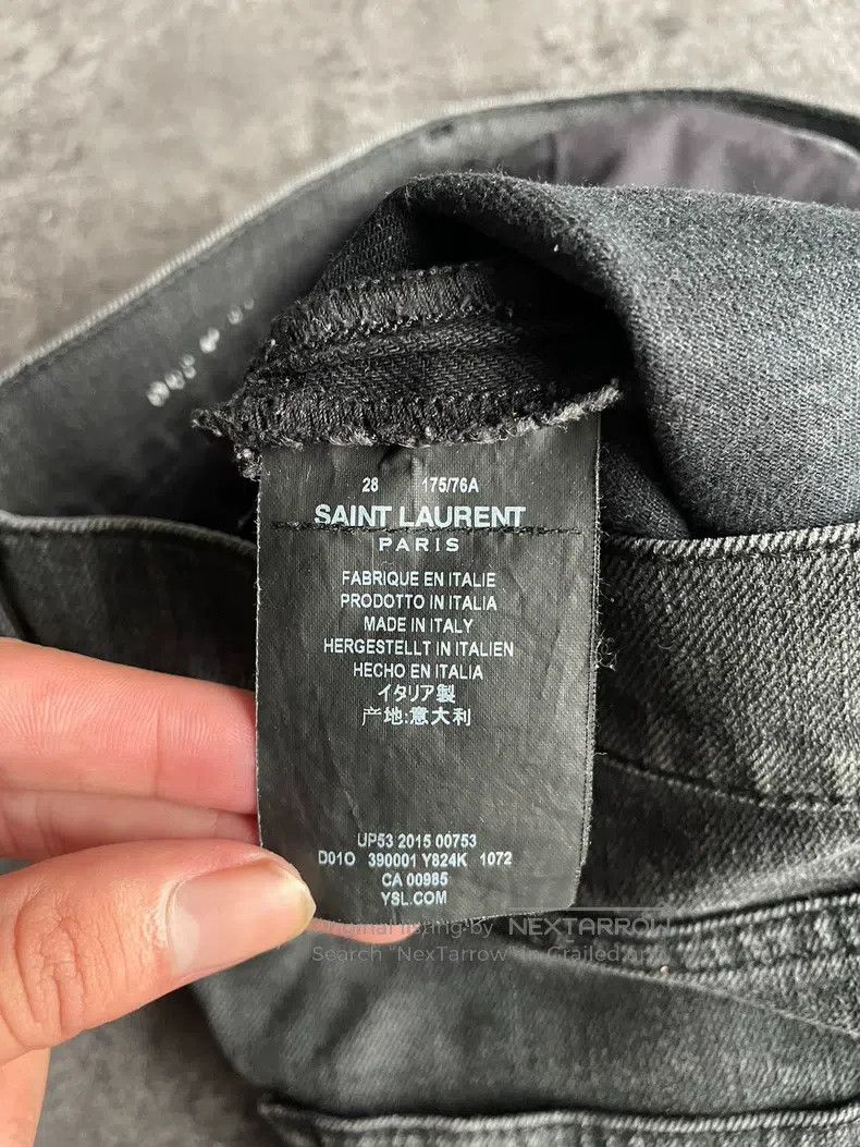 Saint Laurent Paris Saint Laurent Paris Basic Denim Pants Size US 28 / EU 44 - 4 Thumbnail
