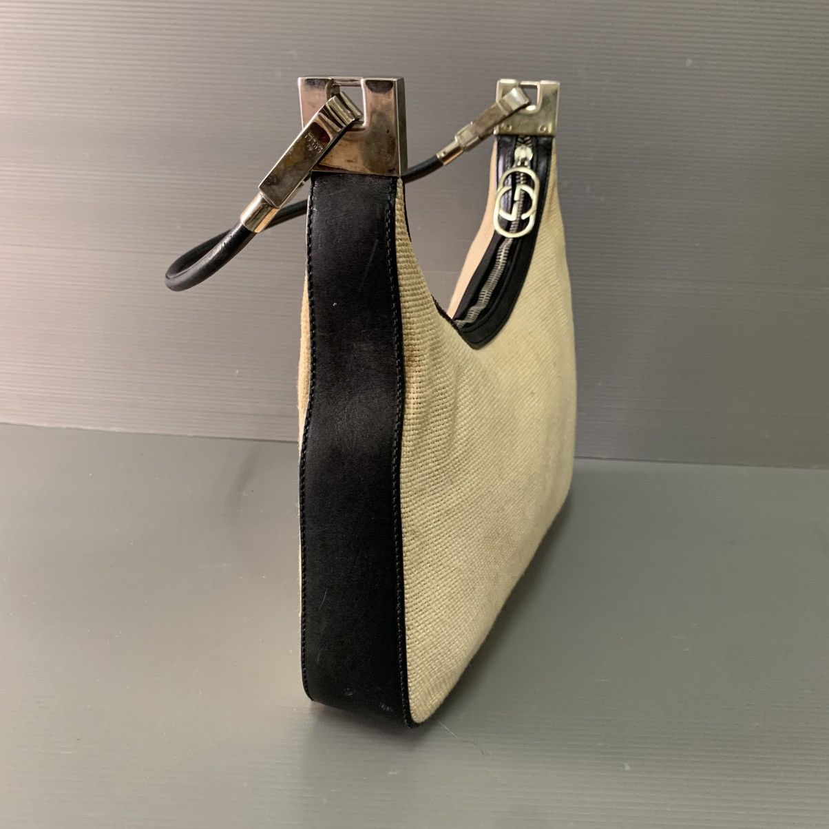 Gucci Gucci jackie Canvas Hobo Bag Size ONE SIZE - 7 Thumbnail