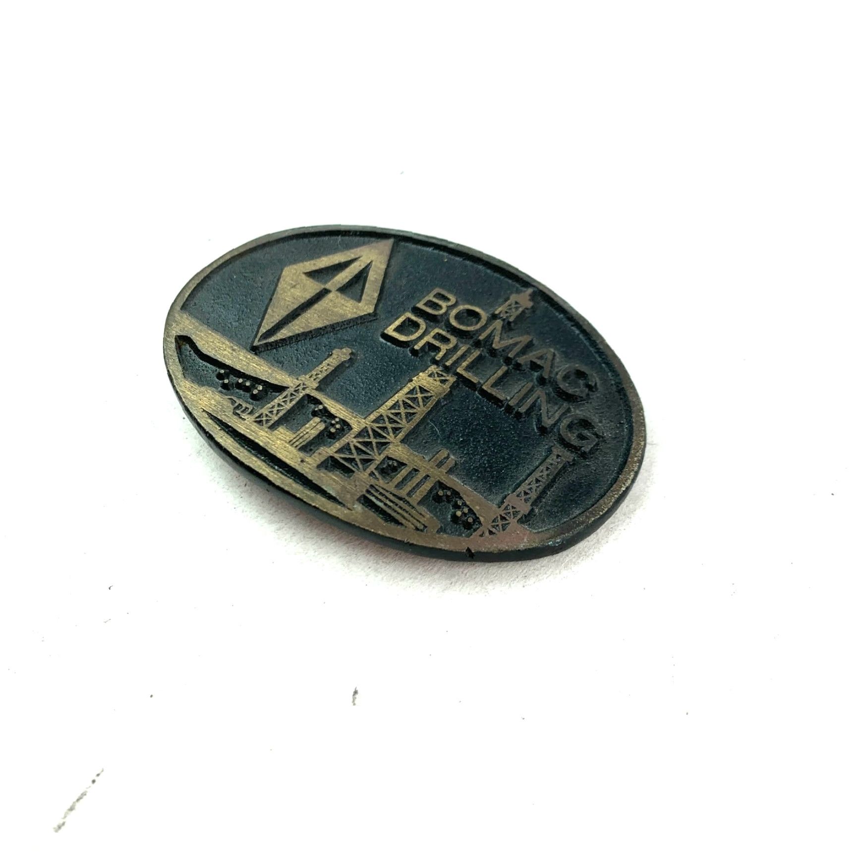 Vintage VINTAGE DynaBuckle Belt Buckle Men Western Buckle Bronze Metal Hardware Provo Utah DynaBuckle Size ONE SIZE - 3 Thumbnail