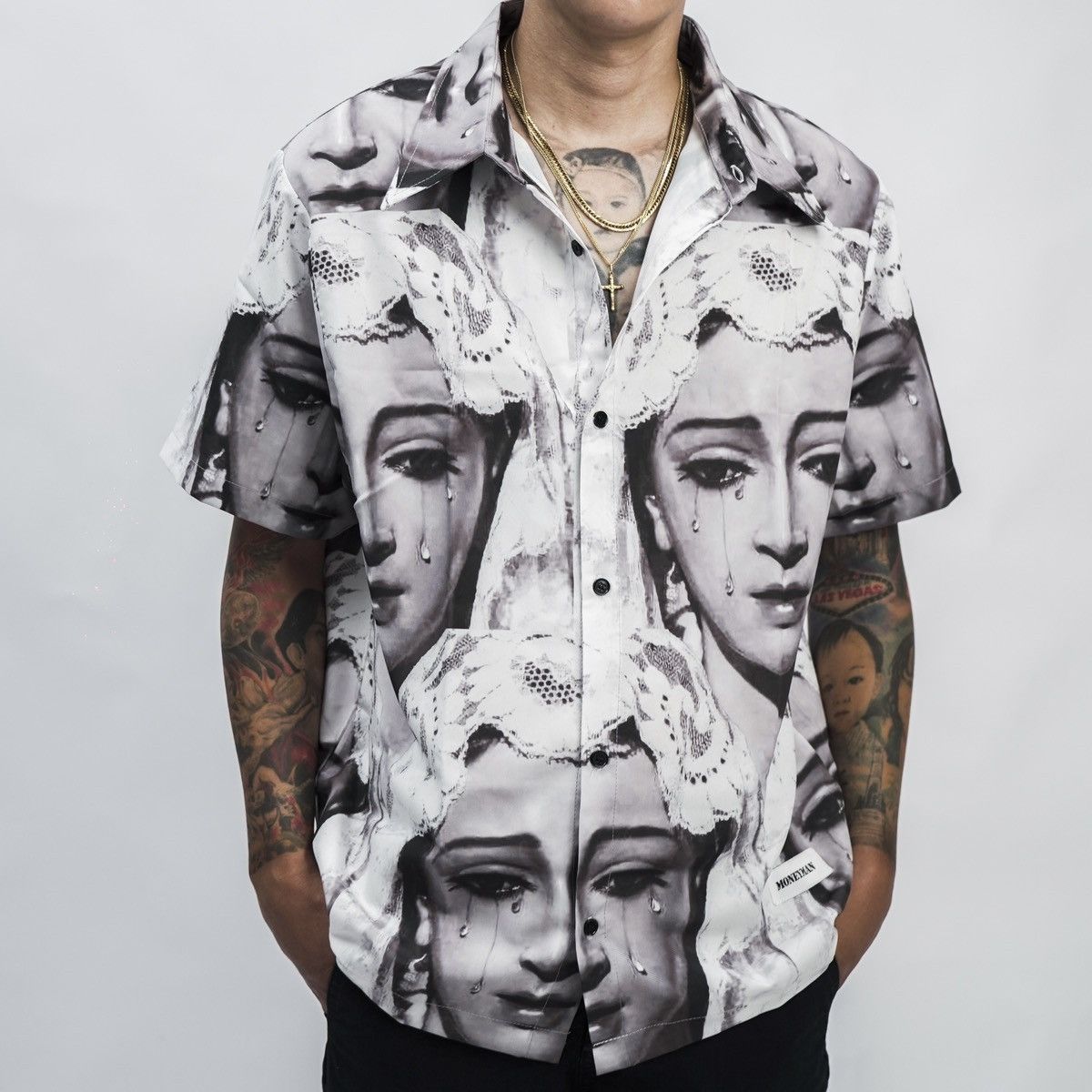 Other MONEYMAN CRYING MARY POLO Size US XXL / EU 58 / 5 - 4 Thumbnail