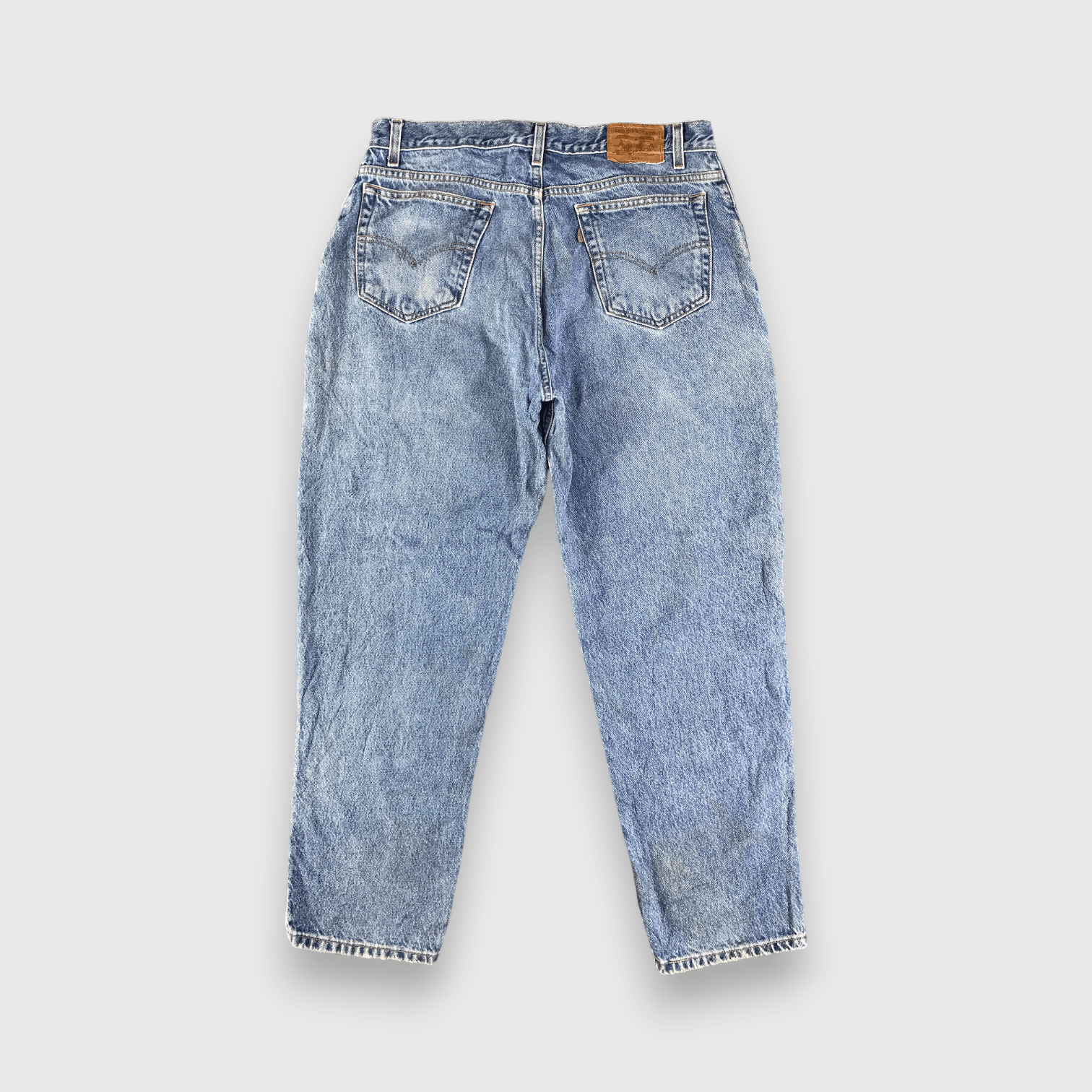 Levi's Vintage 90s Blue Wash Levis 545 Jeans-J3087 Size US 35 - 2 Thumbnail
