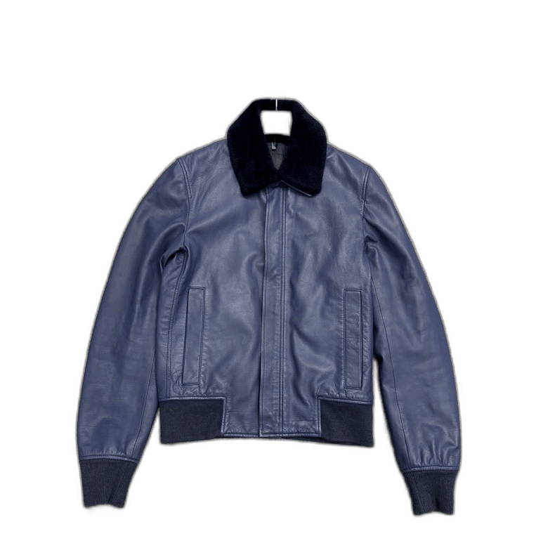 Dior × Hedi Slimane AW2007 “Navigate” shearling leather bondage