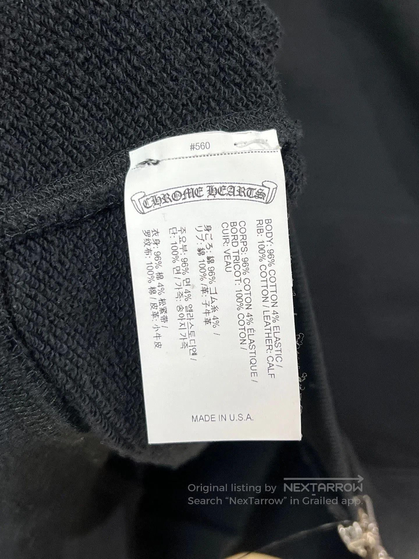 Chrome Hearts Chrome Hearts Sanskrit Patch Zip-Up Hoodie. Size US L / EU 52-54 / 3 - 7 Thumbnail