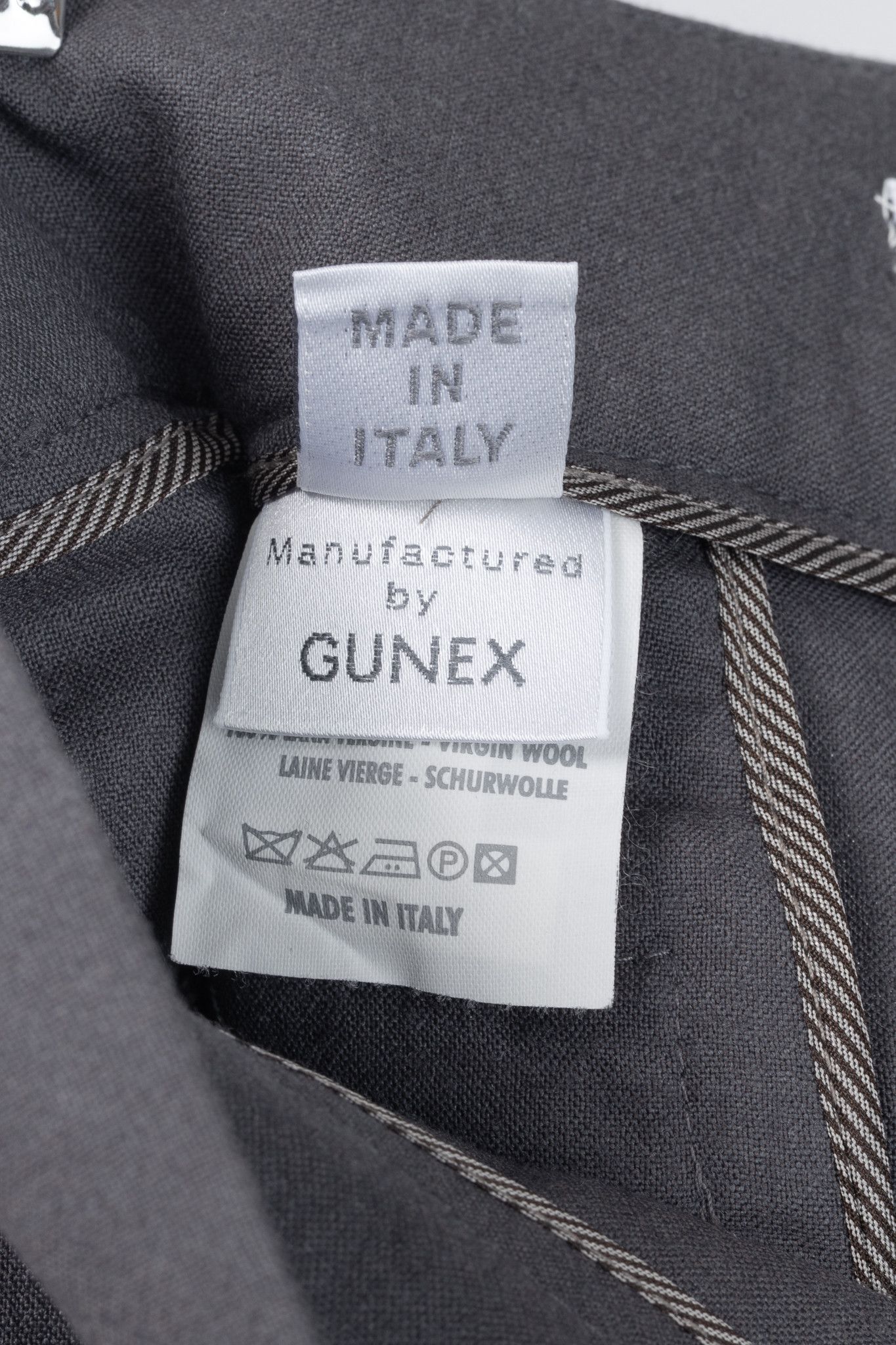 Brunello Cucinelli Brunello Cucinelli Grey Wool Double-Button-Fly Trousers Size 28" / US 6 / IT 42 - 11 Thumbnail