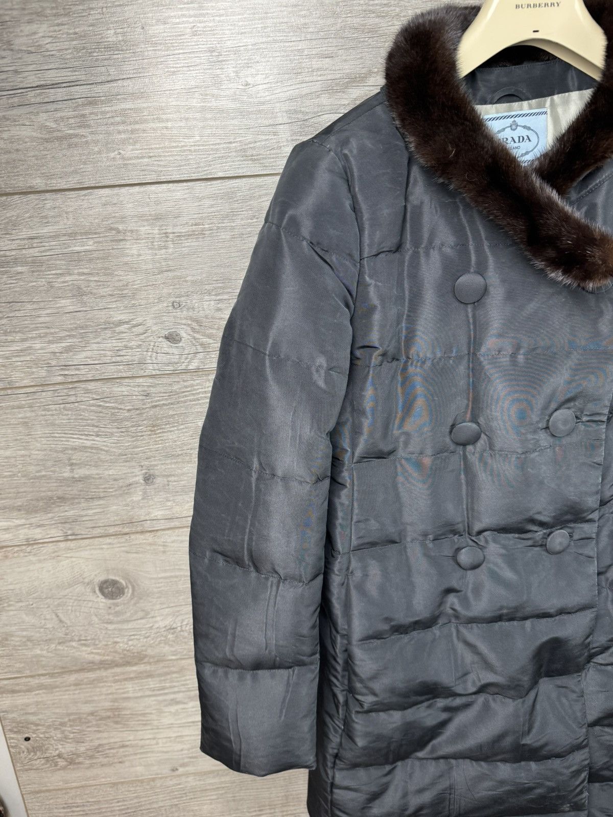 Prada Prada Luxury Puffer down jacket with mink collar Size M / US 6-8 / IT 42-44 - 25 Thumbnail