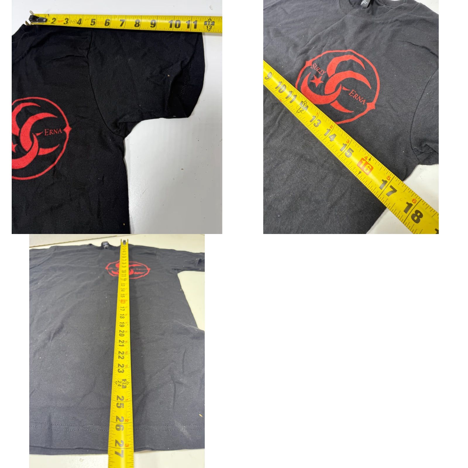 Tultex VINTAGE Sully Erna Godsmack Graphic T-Shirt Men’s Small Black 100% Cotton Size US 29 - 8 Thumbnail