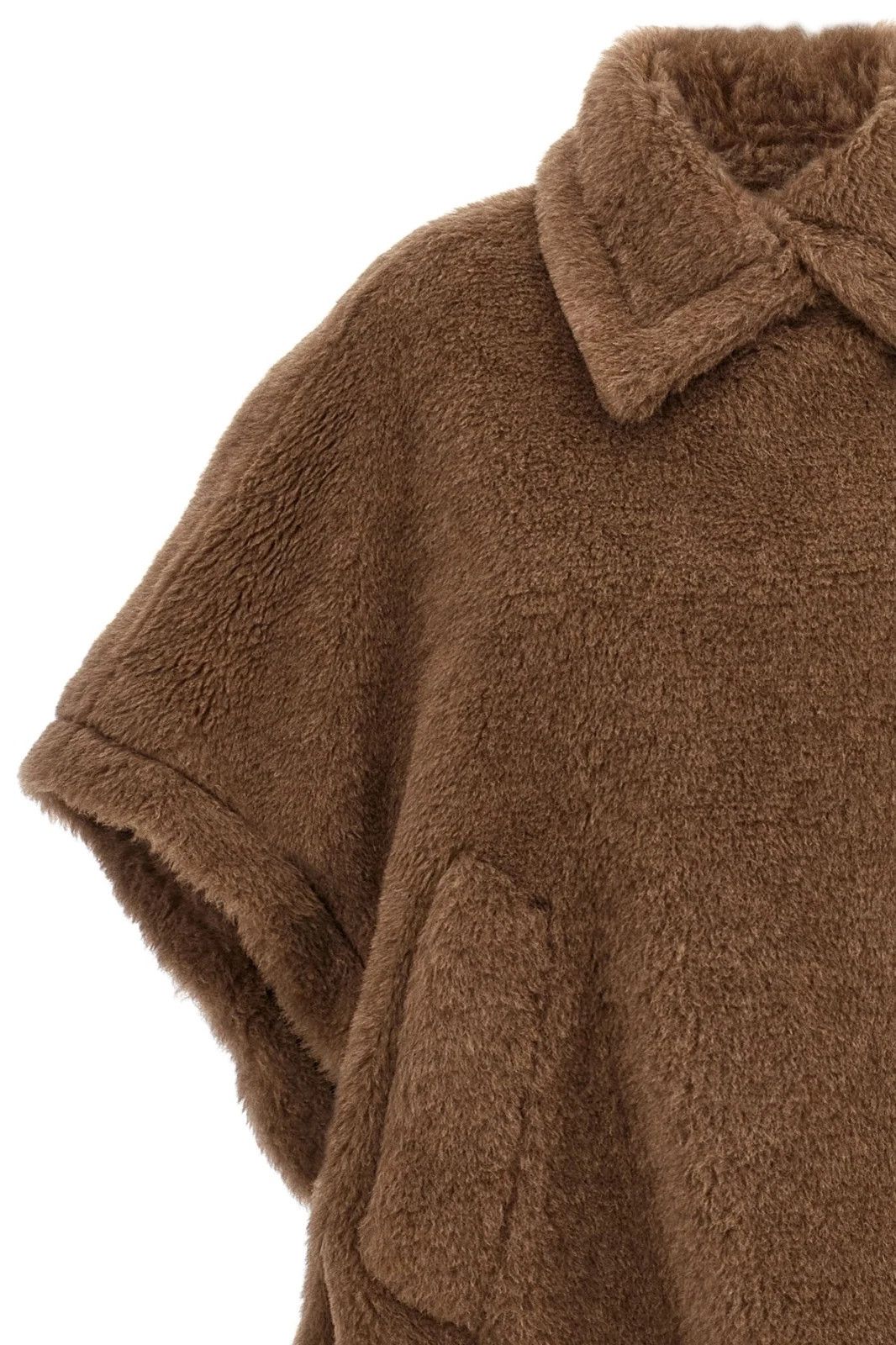 Max Mara MAX MARA Tebe Brown Cape New & Authentic Size ONE SIZE - 3 Thumbnail