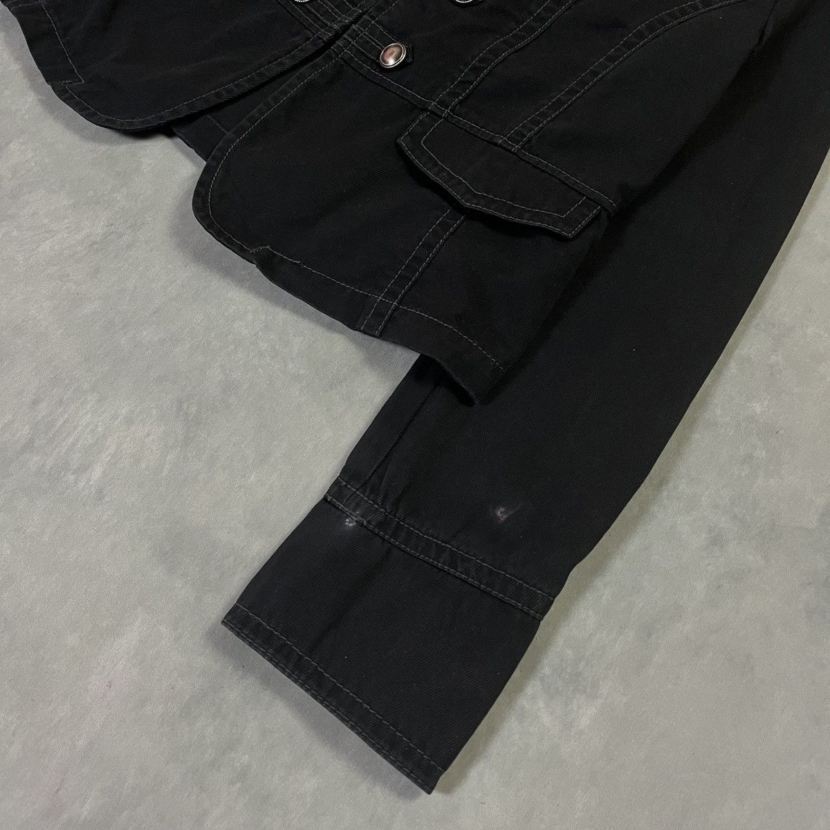 14th Addiction Vintage Napoleonic Military Gothic Cropped Vkei Ifsix Jacket Size XS / US 0-2 / IT 36-38 - 4 Thumbnail