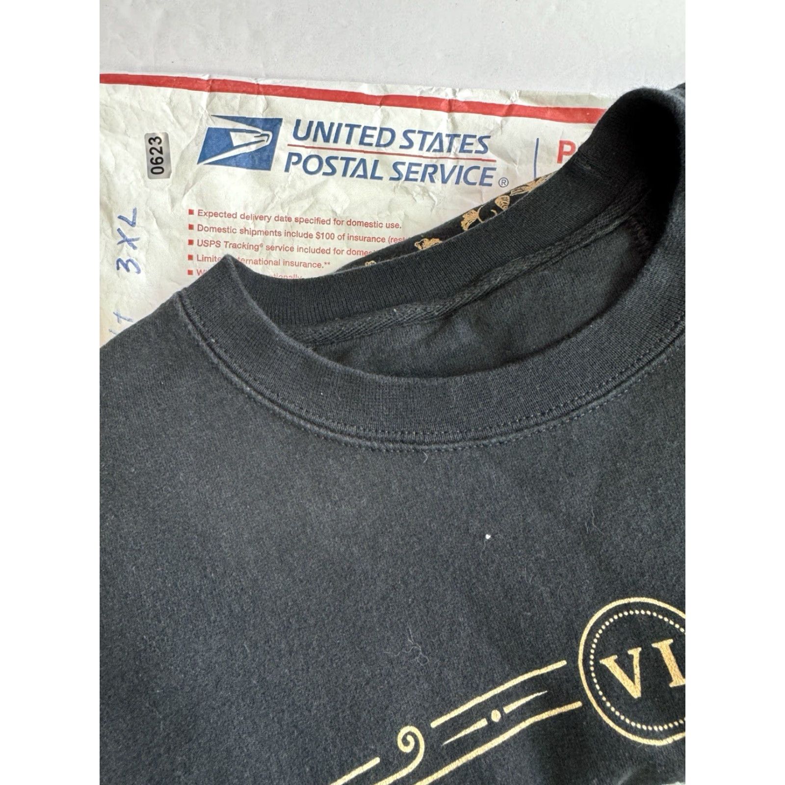 Vintage VINTAGE Black Tarot Skeletons Unisex Sweatshirt Skull Pullover 100% Cotton M-L See Pics Mens Womens Size US M / EU 48-50 / 2 - 6 Thumbnail
