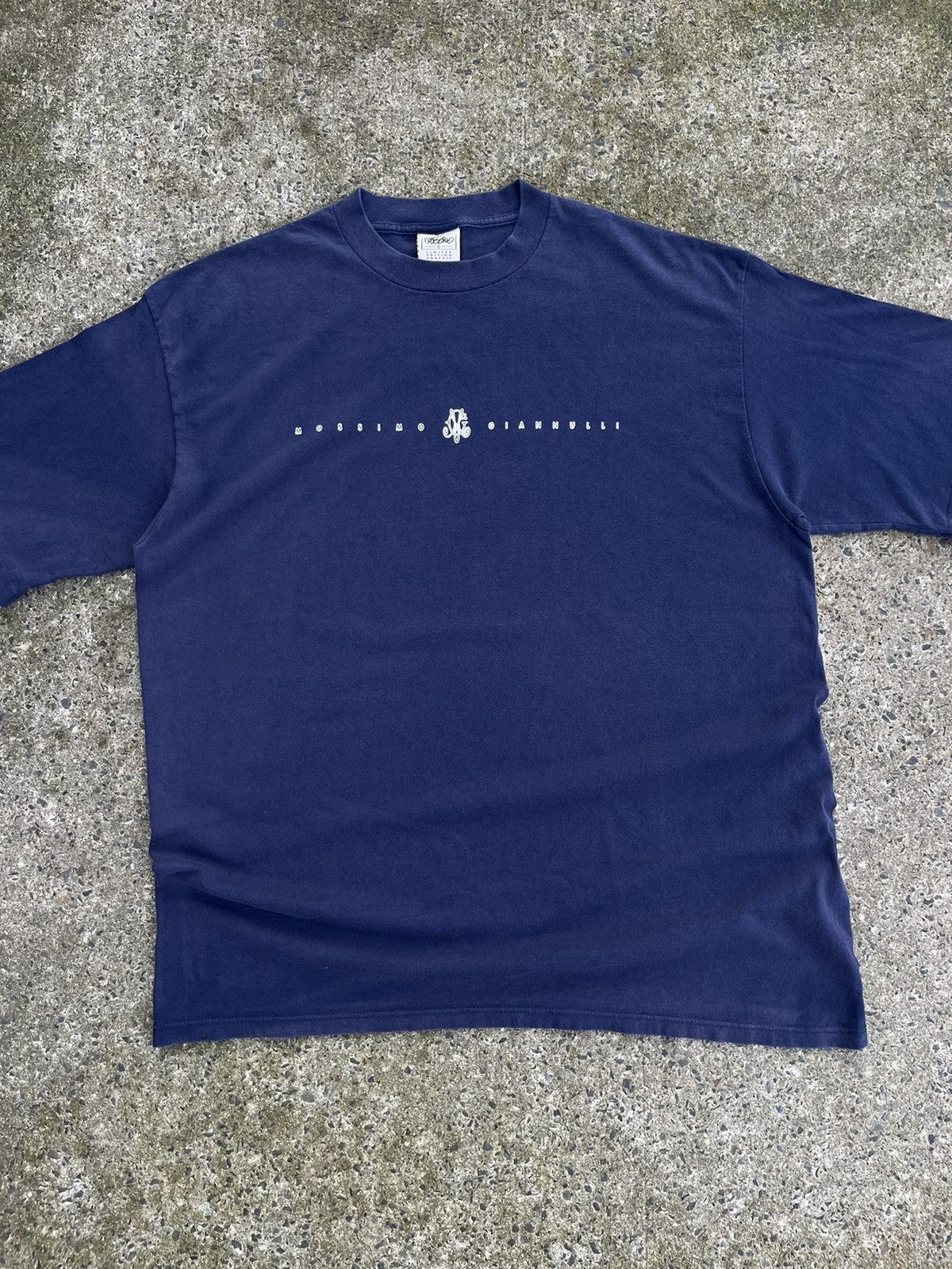 JNCO Vintage 90’s Mossimo Giannulli Graffiti Style Faded T-Shirt Size US XL / EU 56 / 4 - 7 Thumbnail