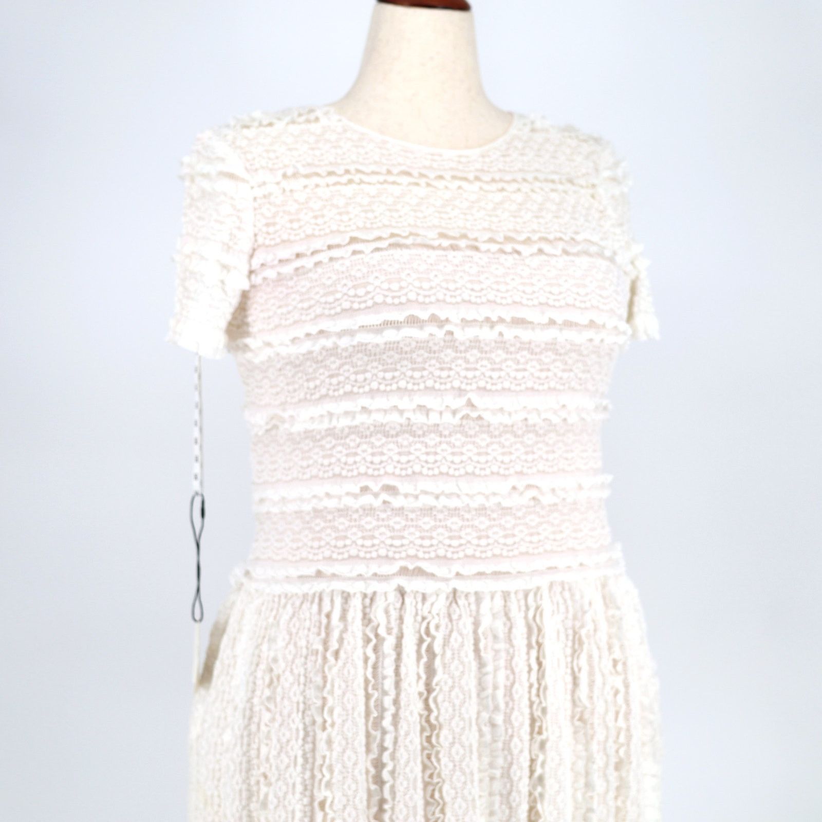 Tadashi Shoji SHO by Tadashi Shoji Women Drop Waist Cocktail Dress Size L Size L / US 10 / IT 46 - 4 Thumbnail