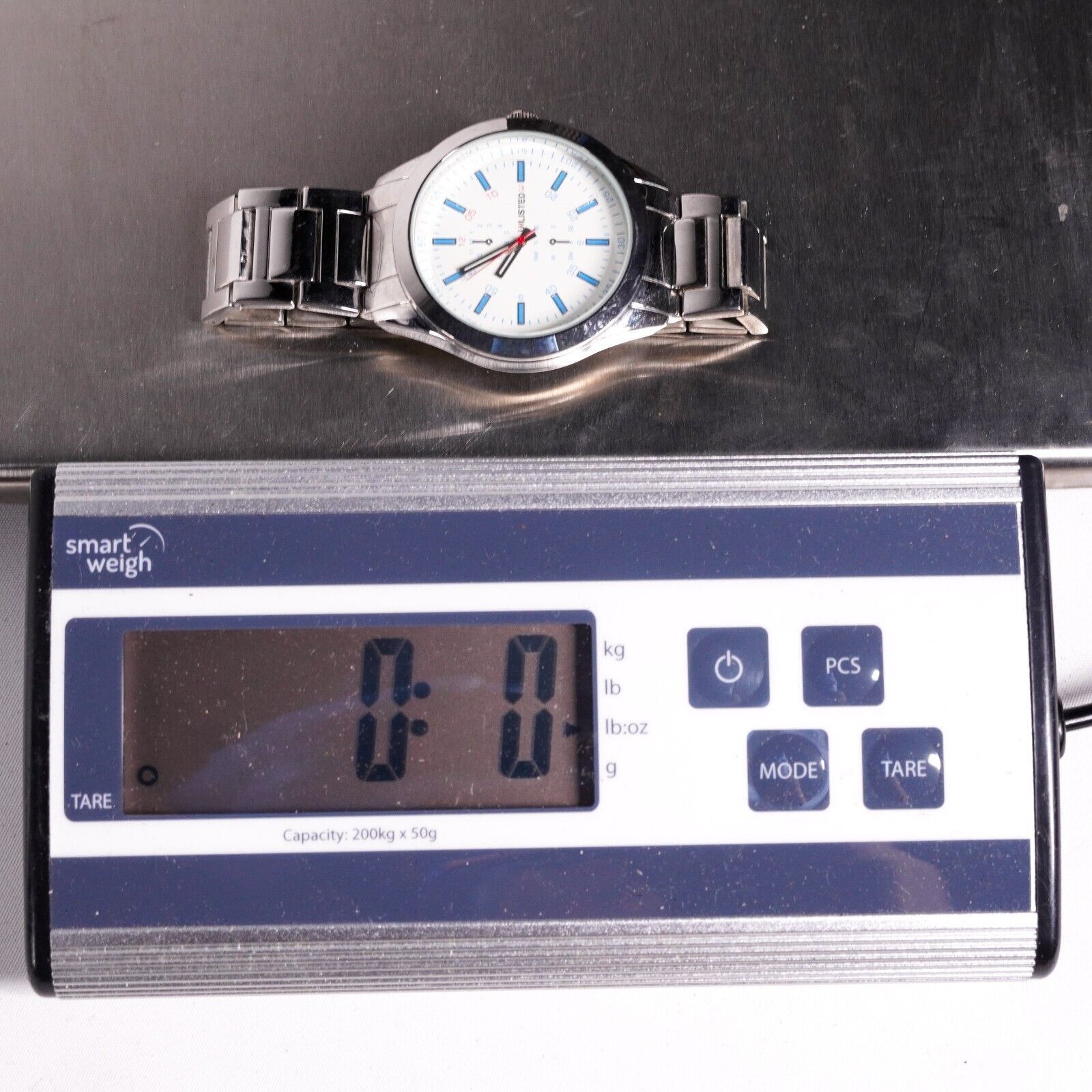 Other 4" Unlisted Stainless Steel SilverWrist Watch Japan Jewelry Size ONE SIZE - 14 Thumbnail