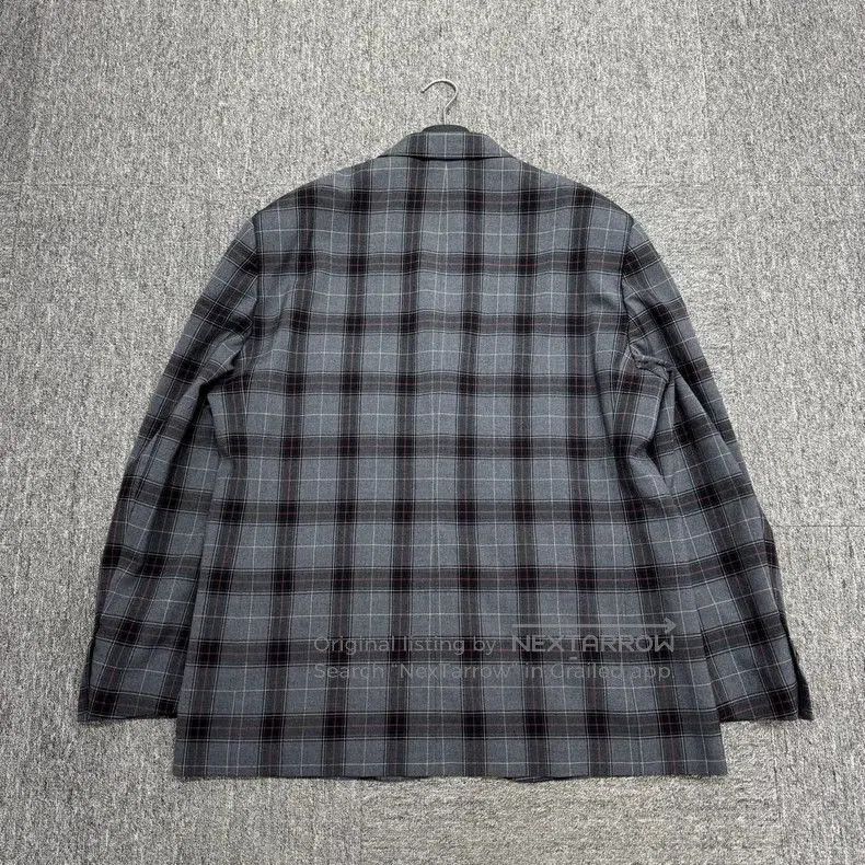 Balenciaga Balenciaga Plaid Blazer Jacket. Size US XL / EU 56 / 4 - 5 Thumbnail