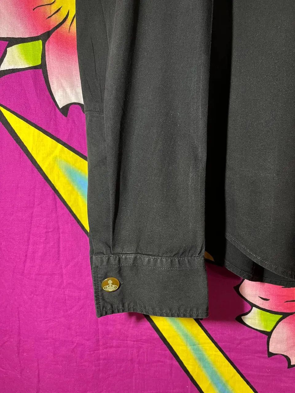 Vivienne Westwood Vivienne Westwood button shirt in black mens M Size US M / EU 48-50 / 2 - 7 Thumbnail
