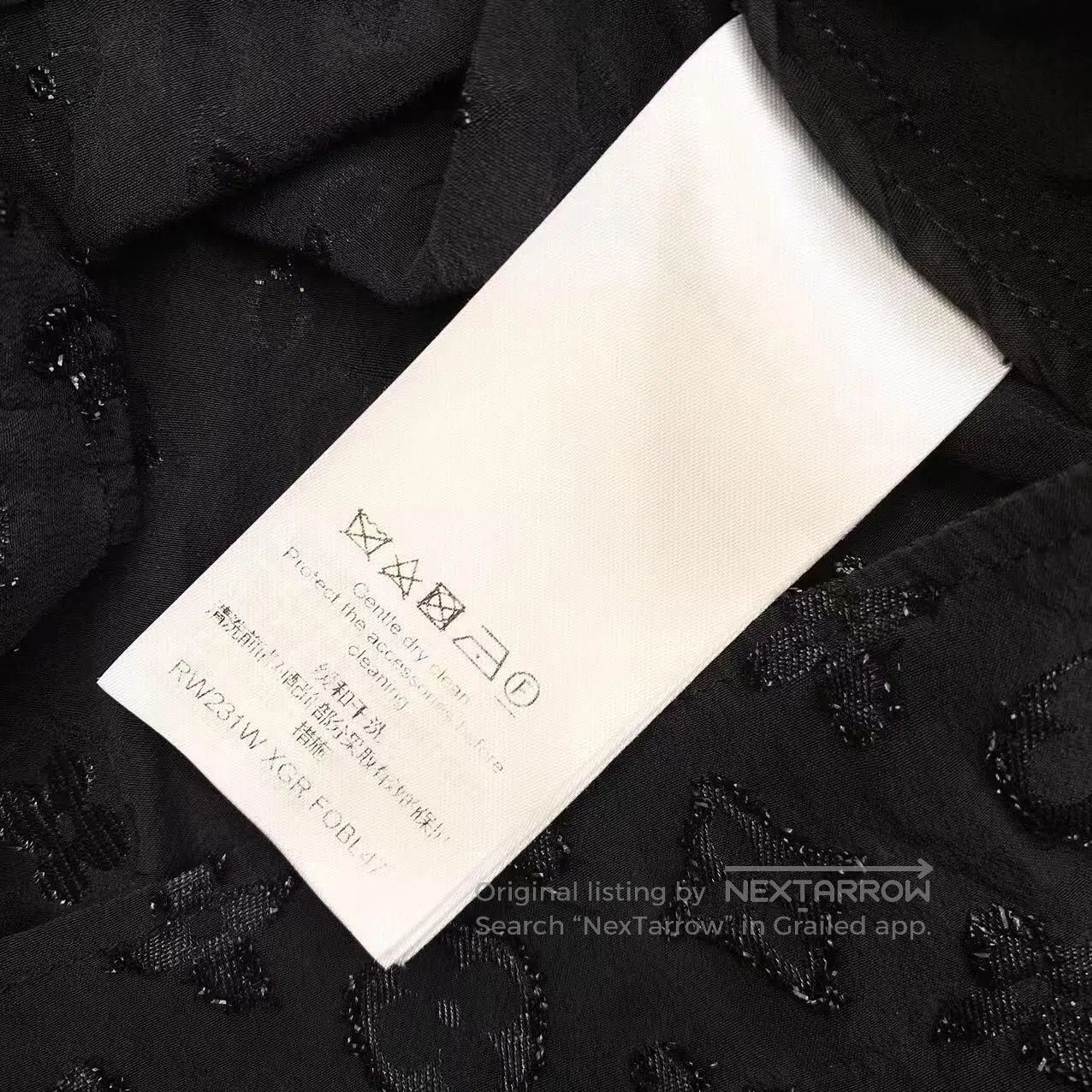 Louis Vuitton Louis Vuitton 23SS presbycers full of printed ruffles shor Size 4XL / US 24-26 - 4 Thumbnail