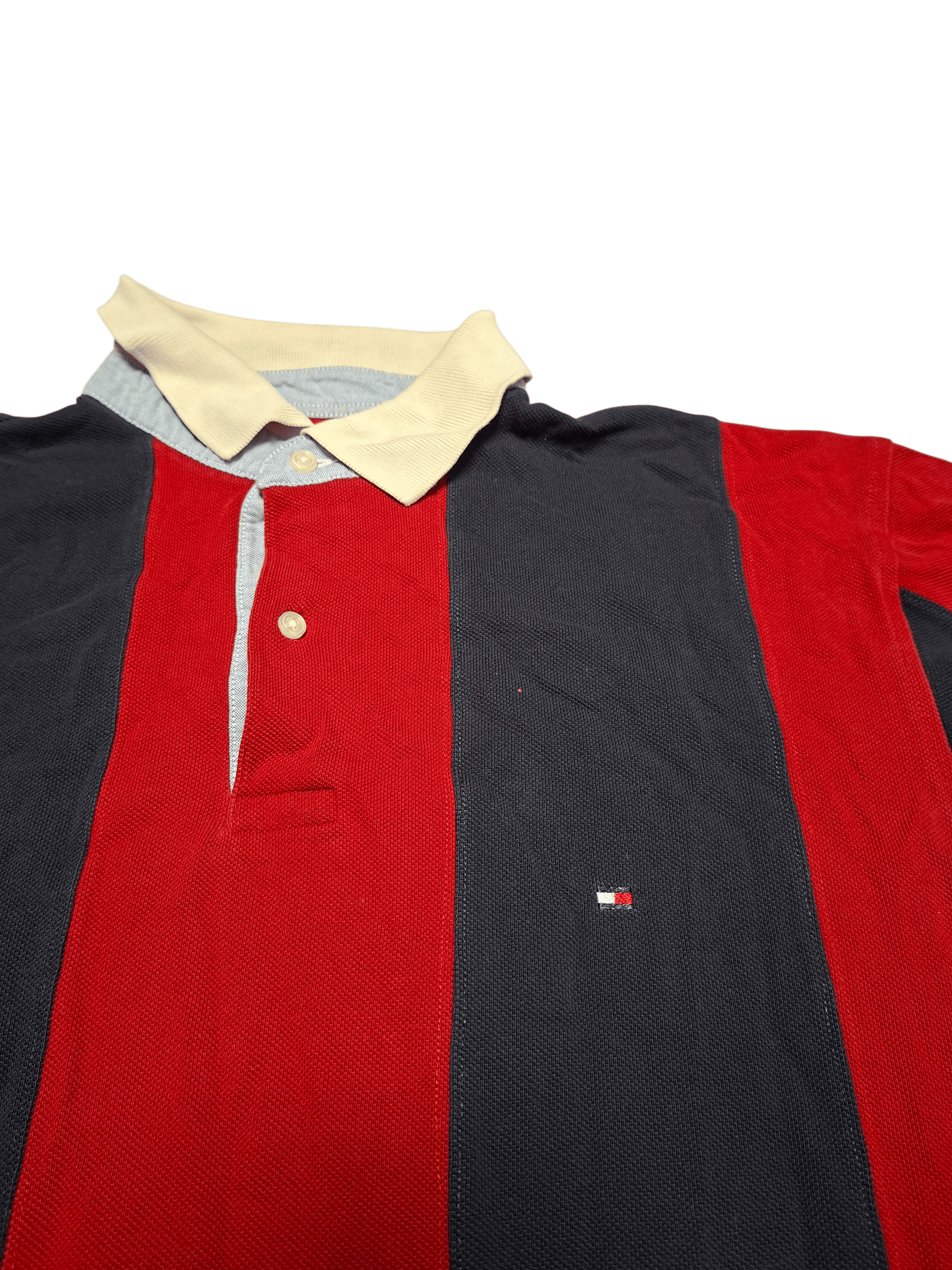 Tommy Hilfiger TOMMY HILFIGER VINTAGE LUXURY POLO SHIRT Size US L / EU 52-54 / 3 - 2 Thumbnail