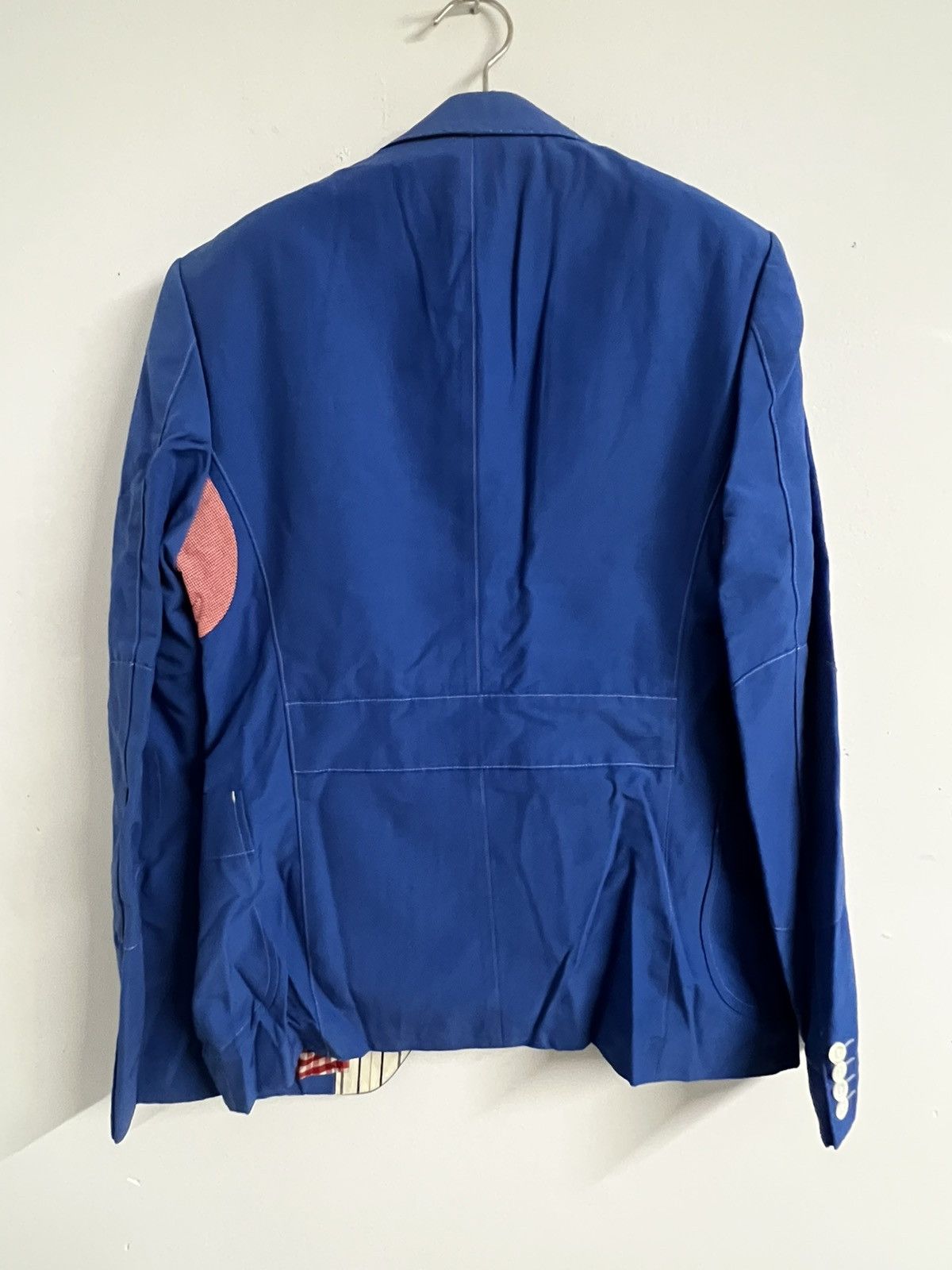 Comme des Garcons × Junya Watanabe Electric Blue Blazer Junya Watanabe MAN Size 34R - 10 Thumbnail