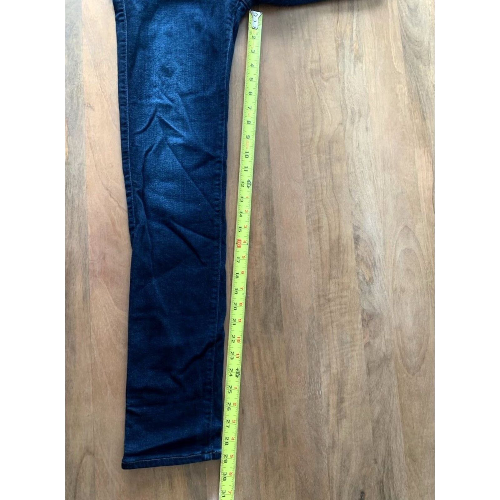 Vintage AG Adriano Goldschmied Jeans Womens 27R Skinny Slim Blue Denim 5-Pocket Inseam 29 in - Retro City Punk USA Logo Rise Mid - Regular Size XS- XXL Size 26" / US 2 / IT 38 - 7 Thumbnail
