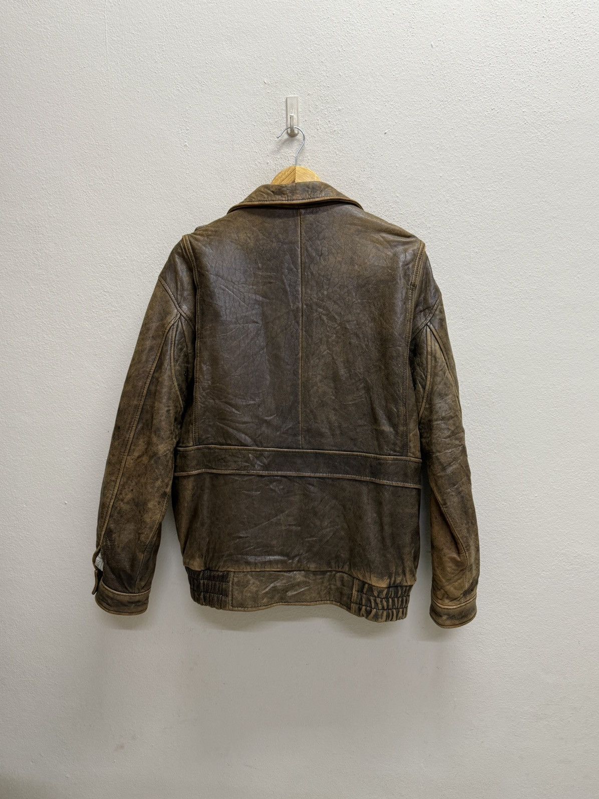 Genuine Leather Vintage Sub Urban Tokyo Leather Jacket Size US L / EU 52-54 / 3 - 22 Thumbnail