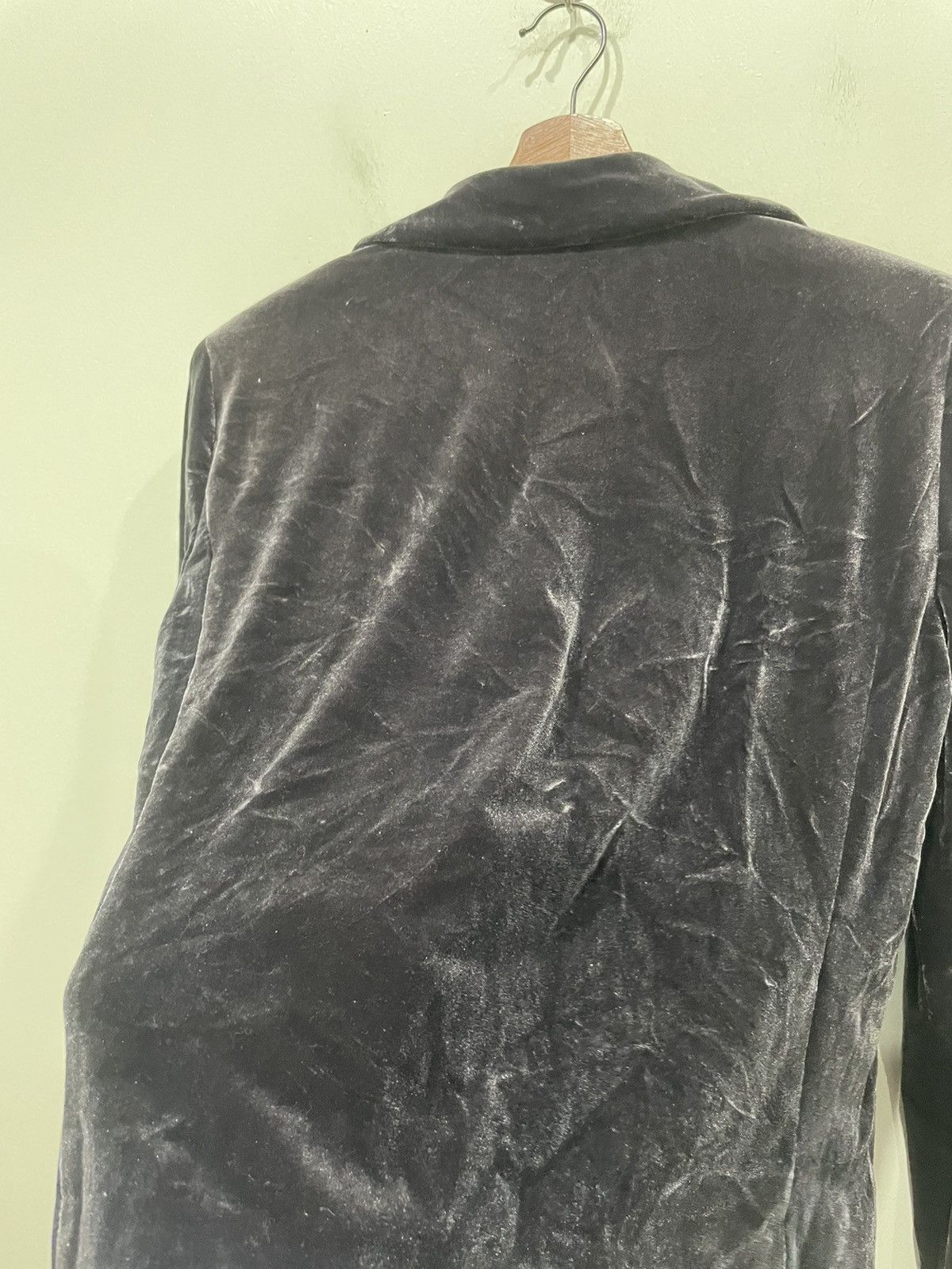 Mila Schon Mila Schon Black Velvet Jacket Size M / US 6-8 / IT 42-44 - 5 Thumbnail