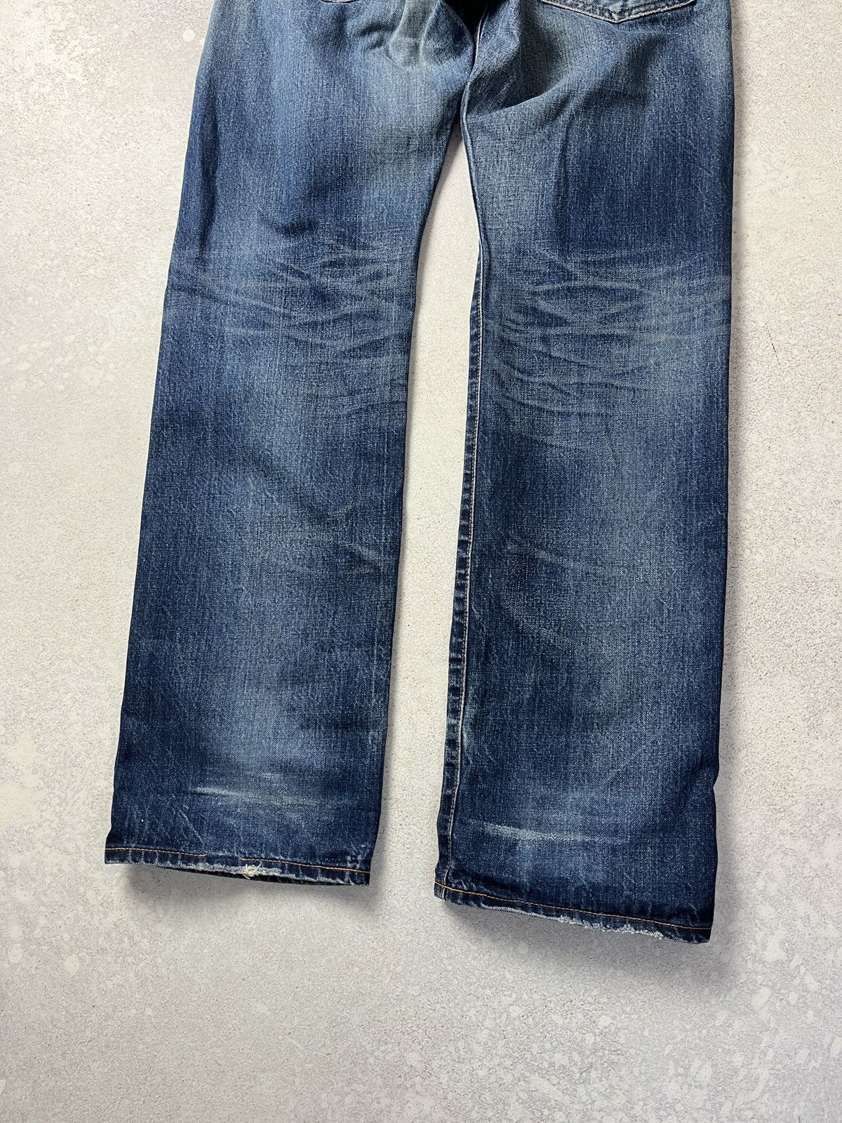 Edwin Edwin Jeans Selvedge Straight Blue Vintage W32 L33 Size US 32 / EU 48 - 5 Thumbnail