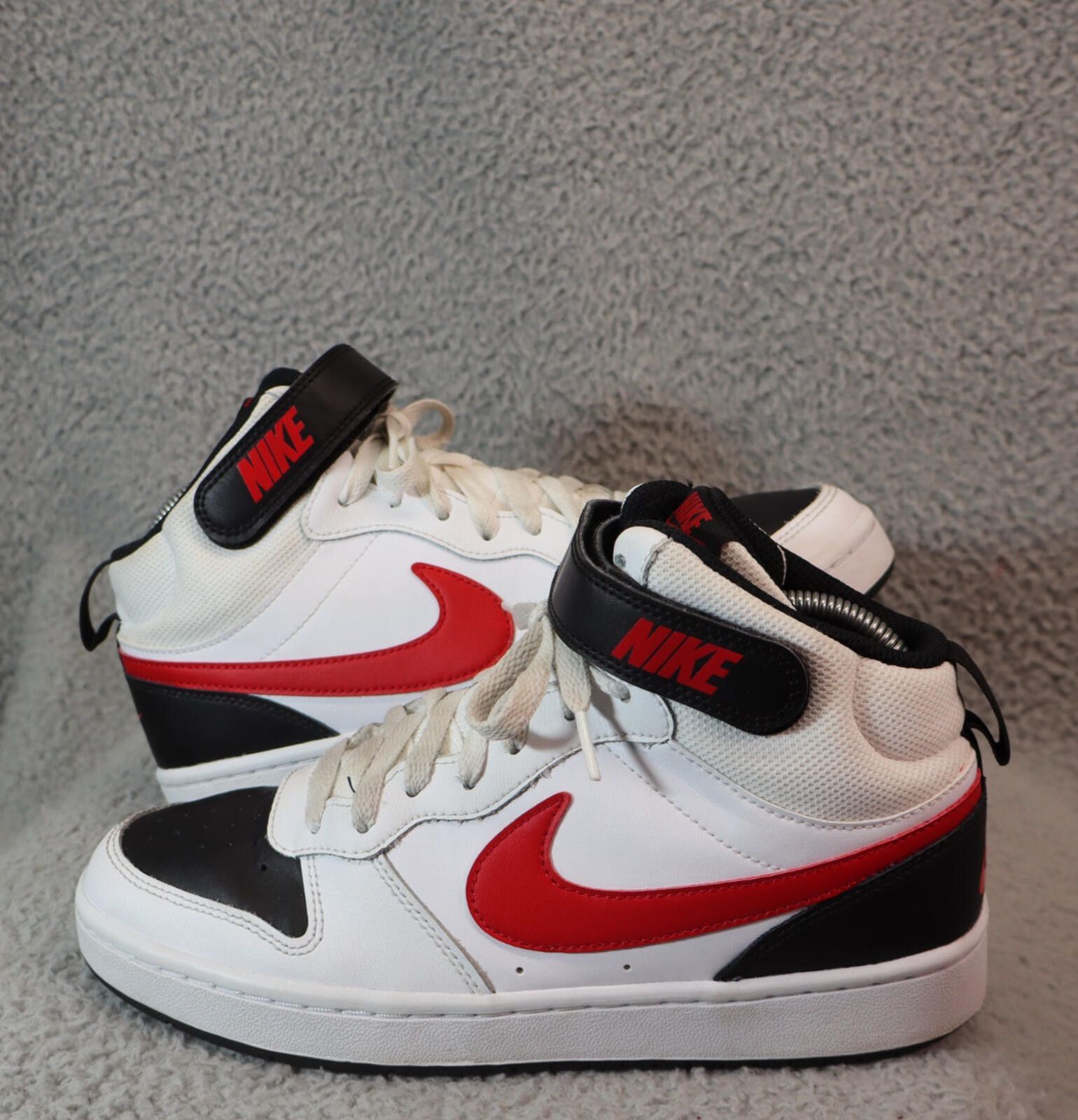 Nike Nike Court Borough Mid 2 University Red (GS) 7Y CD7782-110 Size US 7 / EU 40 - 1 Thumbnail