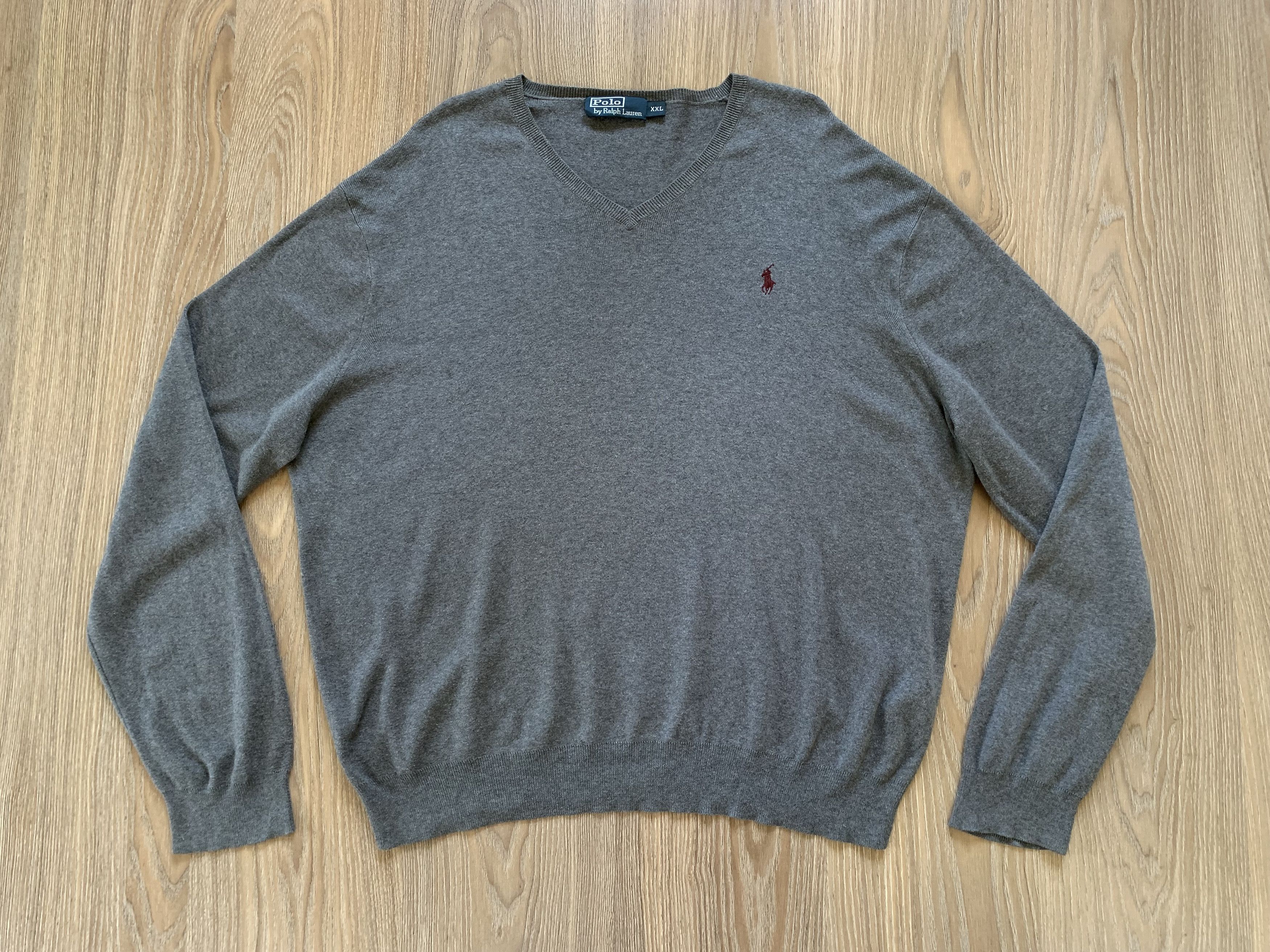 Polo Ralph Lauren × Ralph Lauren Vintage Polo Ralph Lauren Pima Cotton Pullover Size US XXL / EU 58 / 5 - 2 Thumbnail