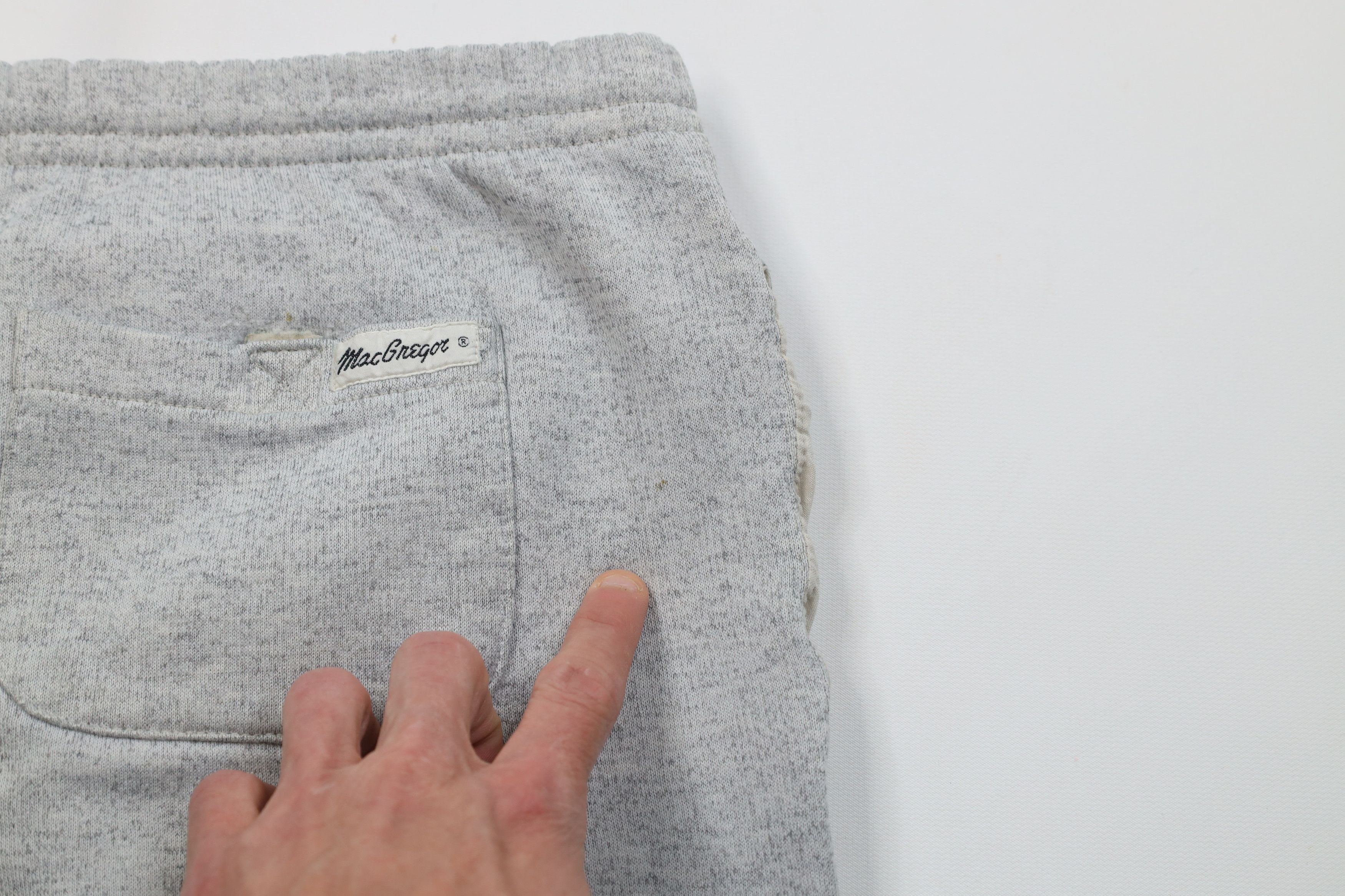 Vintage Vintage 80s 90s Streetwear Blank Triblend Sweatpants Joggers Size US 36 / EU 52 - 13 Thumbnail