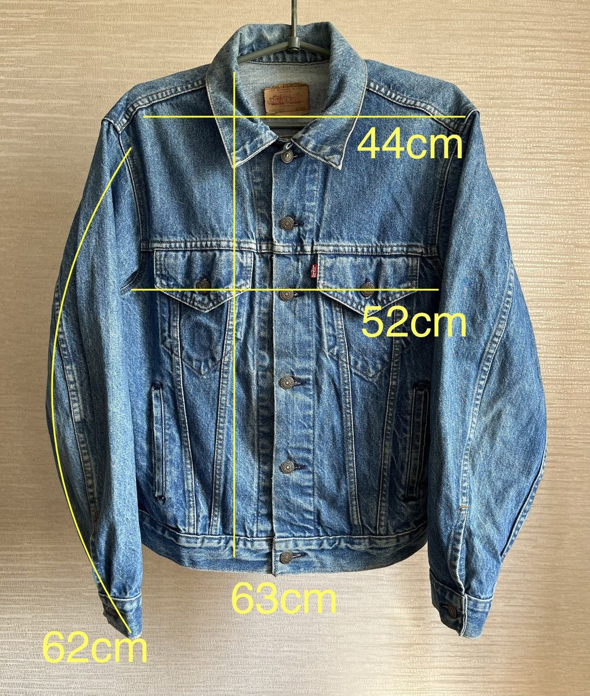 Levi's Vintage Levi's Denim Blue Jean Trucker Jacket Made in USA Size US S / EU 44-46 / 1 - 11 Thumbnail