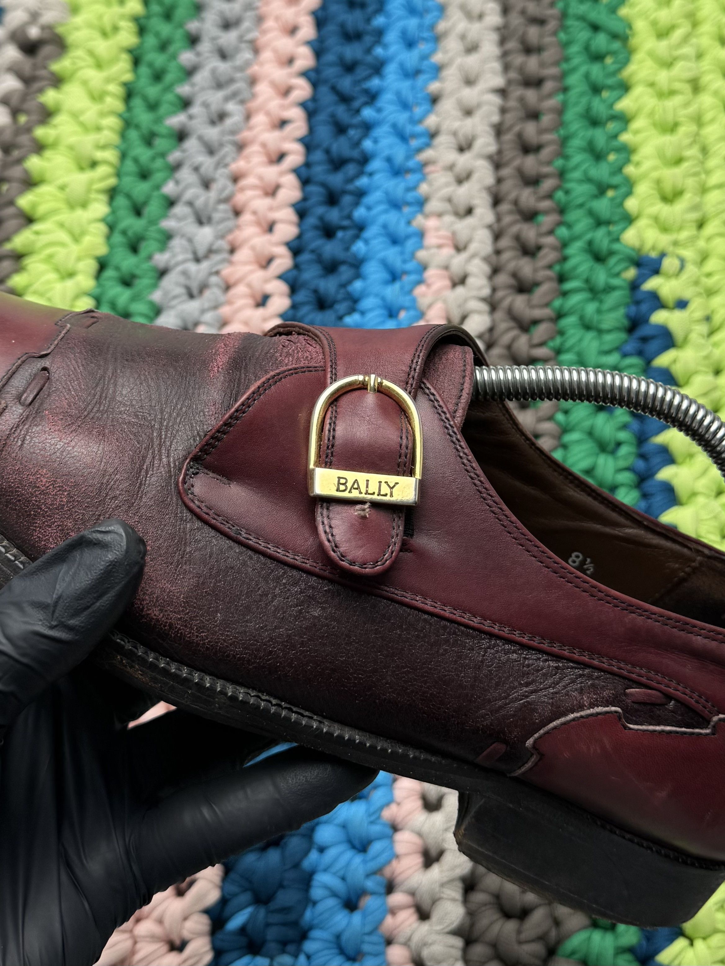 Bally Bally Vintage Leather Shoes (D10) Size US 8.5 / EU 41-42 - 14 Thumbnail