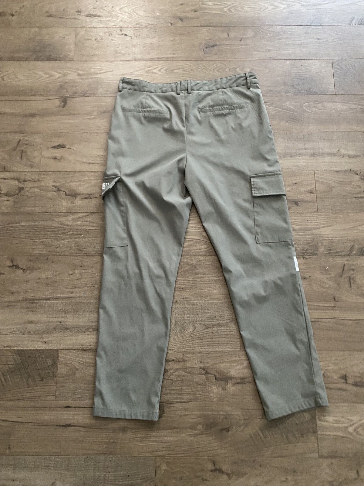 Pacsun Green “positive” cargo pants Size US 36 / EU 52 - 3 Thumbnail