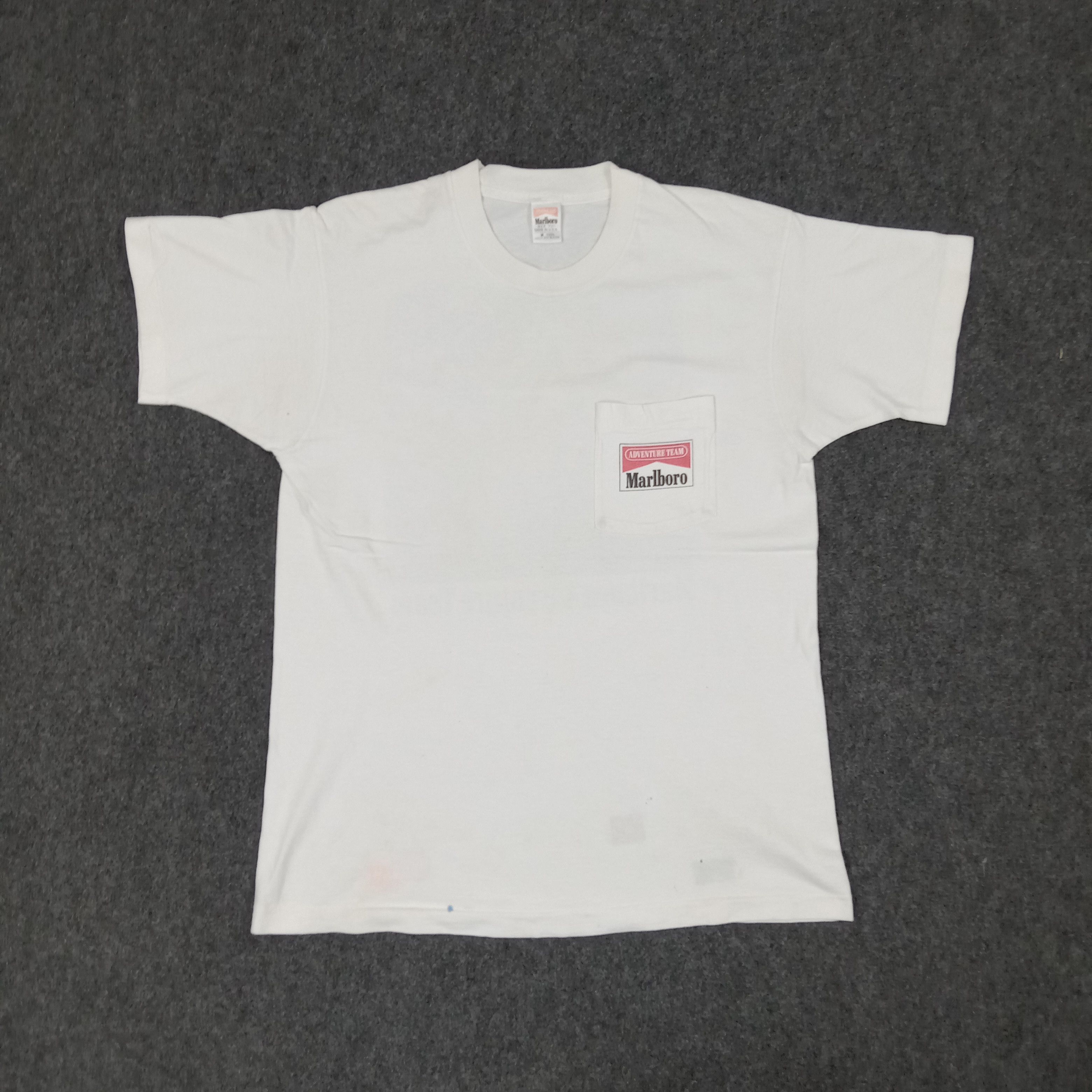 Marlboro × Vintage Marlboro Adventure Team Racing Motorsports Tshirt Size US L / EU 52-54 / 3 - 3 Thumbnail
