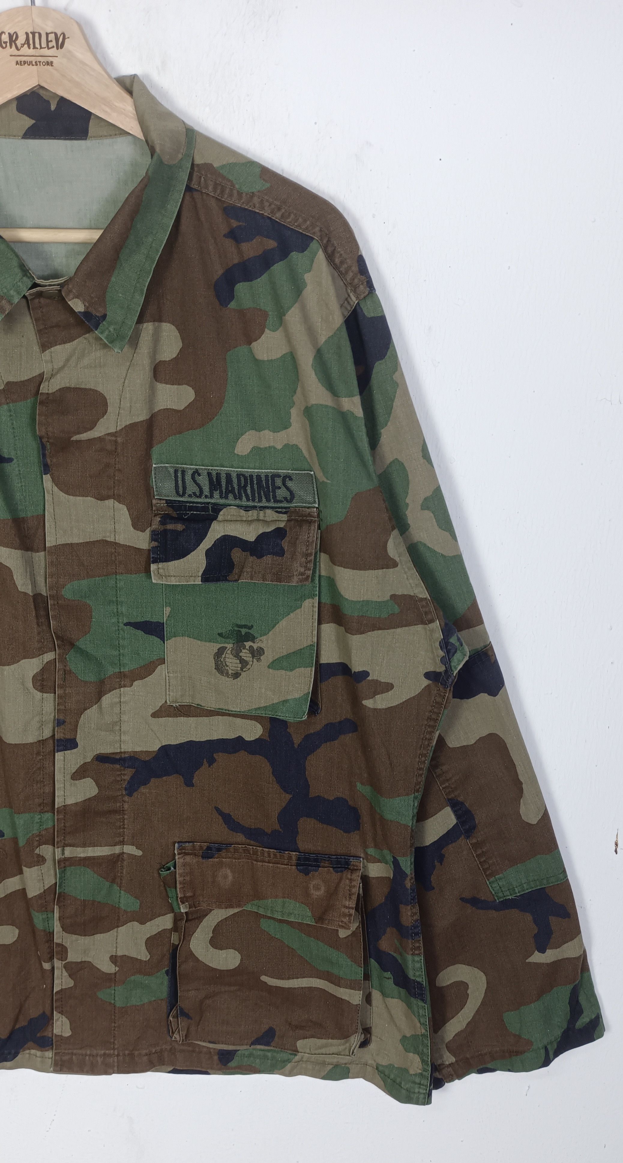 US Marines Military Woodland Camouflage