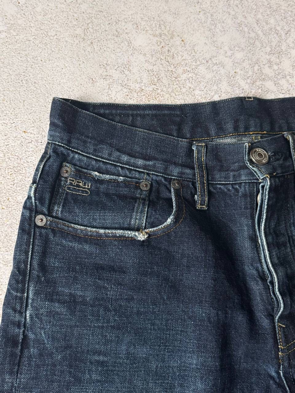 G-Star Vintage G Star Raw 3301 Denim Pants Y2K Ultra Rare Item Size US 32 / EU 48 - 4 Thumbnail
