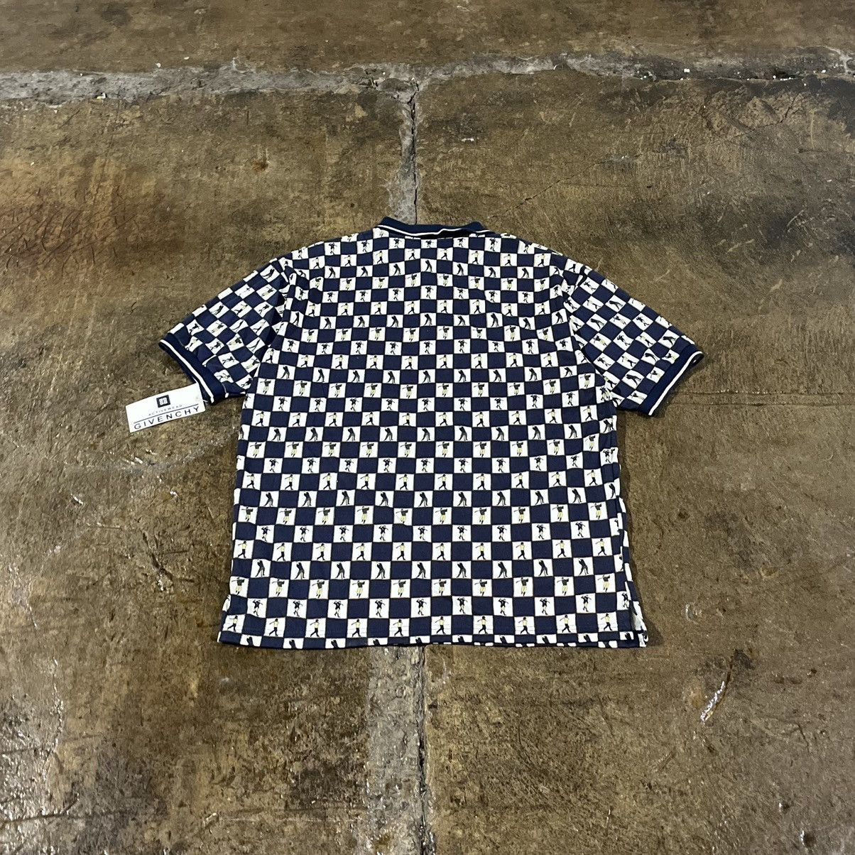 Designer × Givenchy × Vintage Vintage 90s Givenchy Activewear Golf Polo Shirt NWT Rare Size US L / EU 52-54 / 3 - 2 Thumbnail