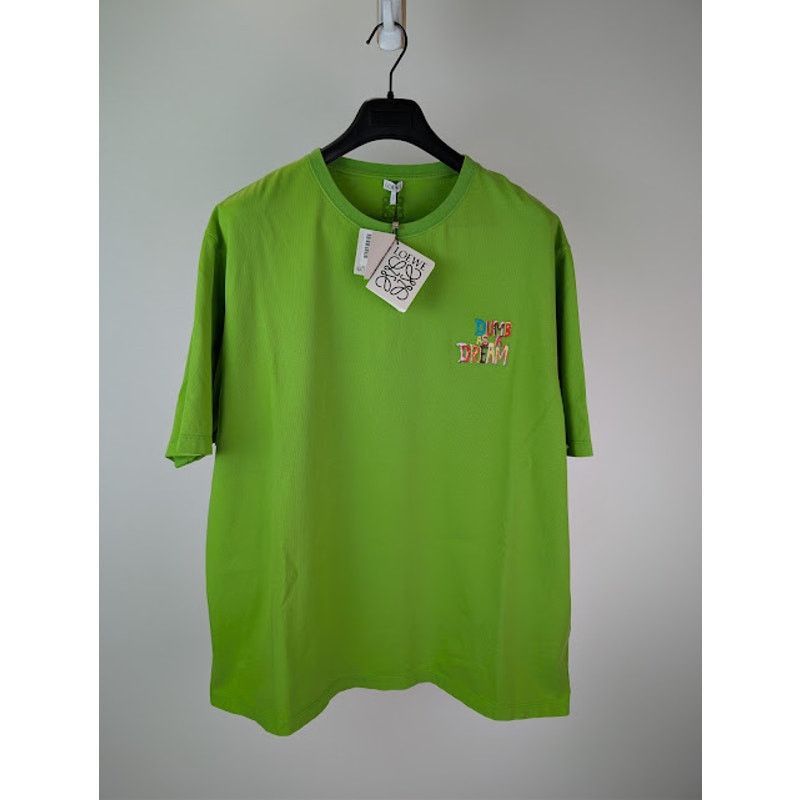 Loewe o1rshd1 Graphic Print T-Shirt in Green Size US XXL / EU 58 / 5 - 1 Thumbnail