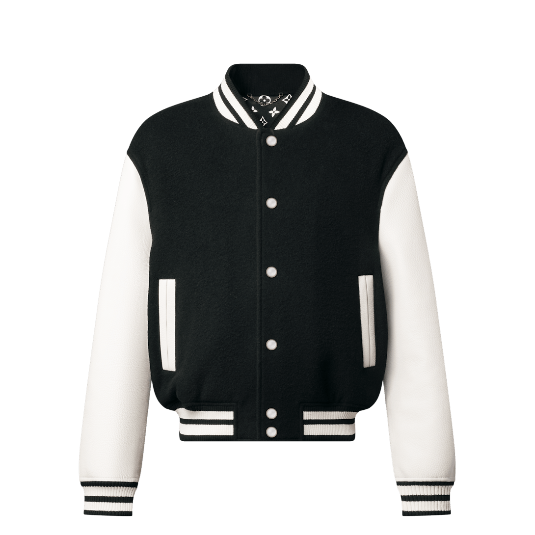Leather Signature Varsity Jacket