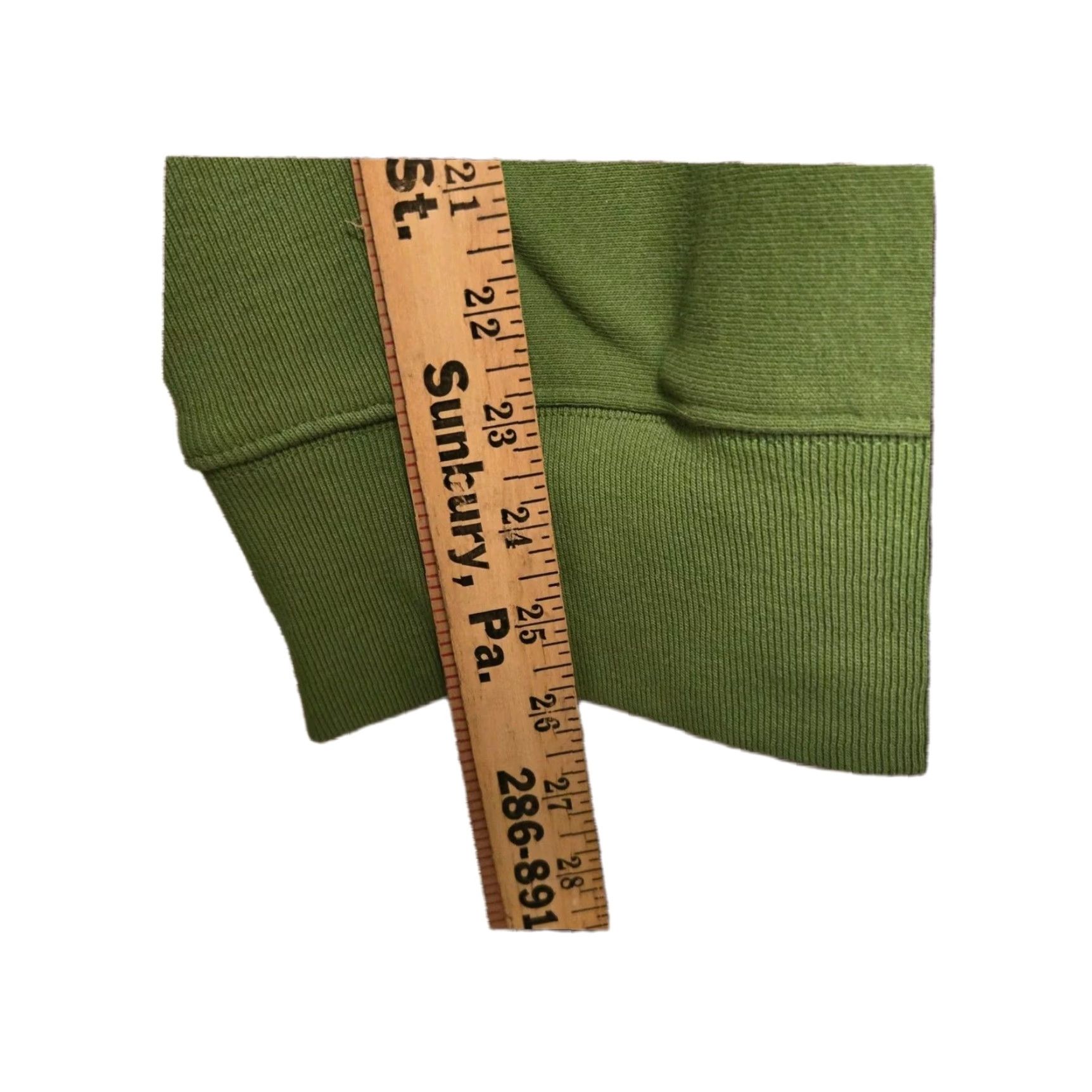 Champion VINTAGE Champion Reverse Weave Sweatshirt Mens Small Green Zip Pullover Reversible Side Left Pen Mark Size US S / EU 44-46 / 1 - 4 Thumbnail
