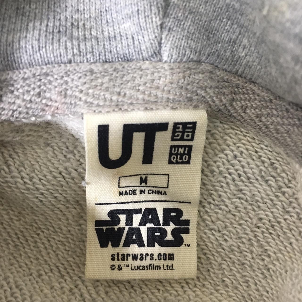 Uniqlo UNIQLO x STAR WARS Lucas Film Movie Hoodie Pullover Jumper Size US M / EU 48-50 / 2 - 3 Thumbnail