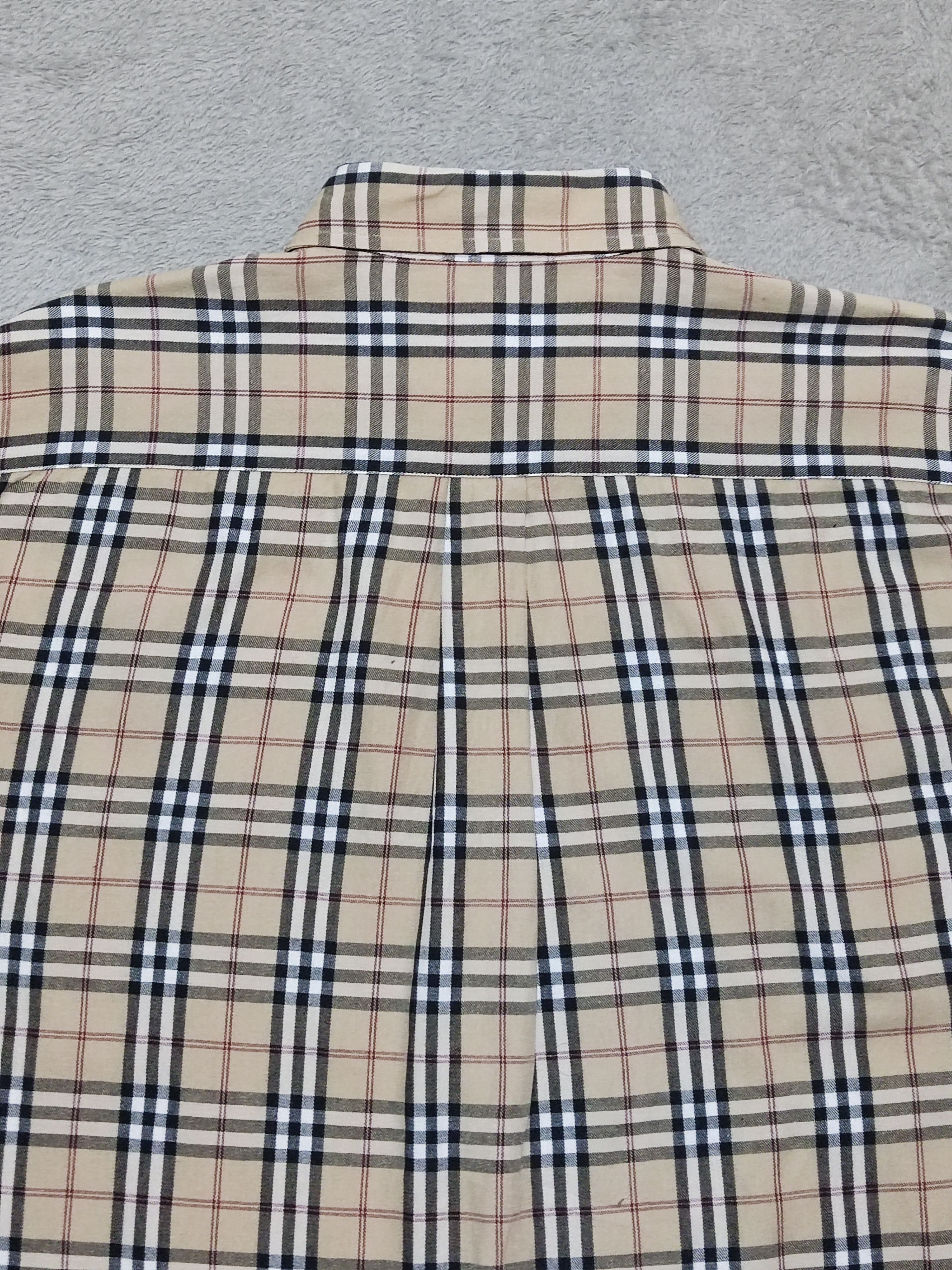 Burberry Vintage 80 Blueberrys Rodeo Club Nova Check Single Stitch Size US L / EU 52-54 / 3 - 11 Thumbnail