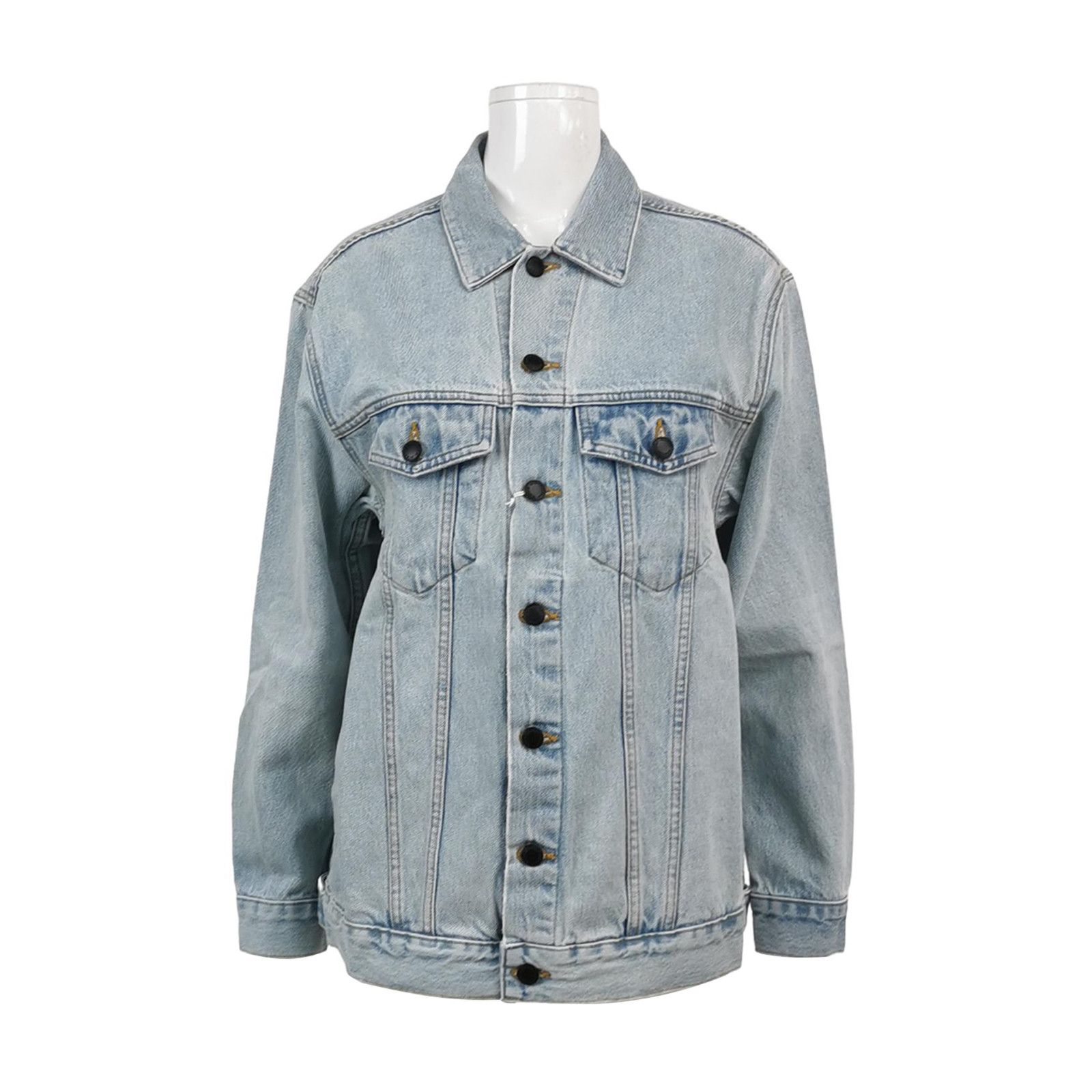 Alexander Wang Alexander Wang Logo Patch Denim Jacket XS Size XS / US 0-2 / IT 36-38 - 1 Thumbnail