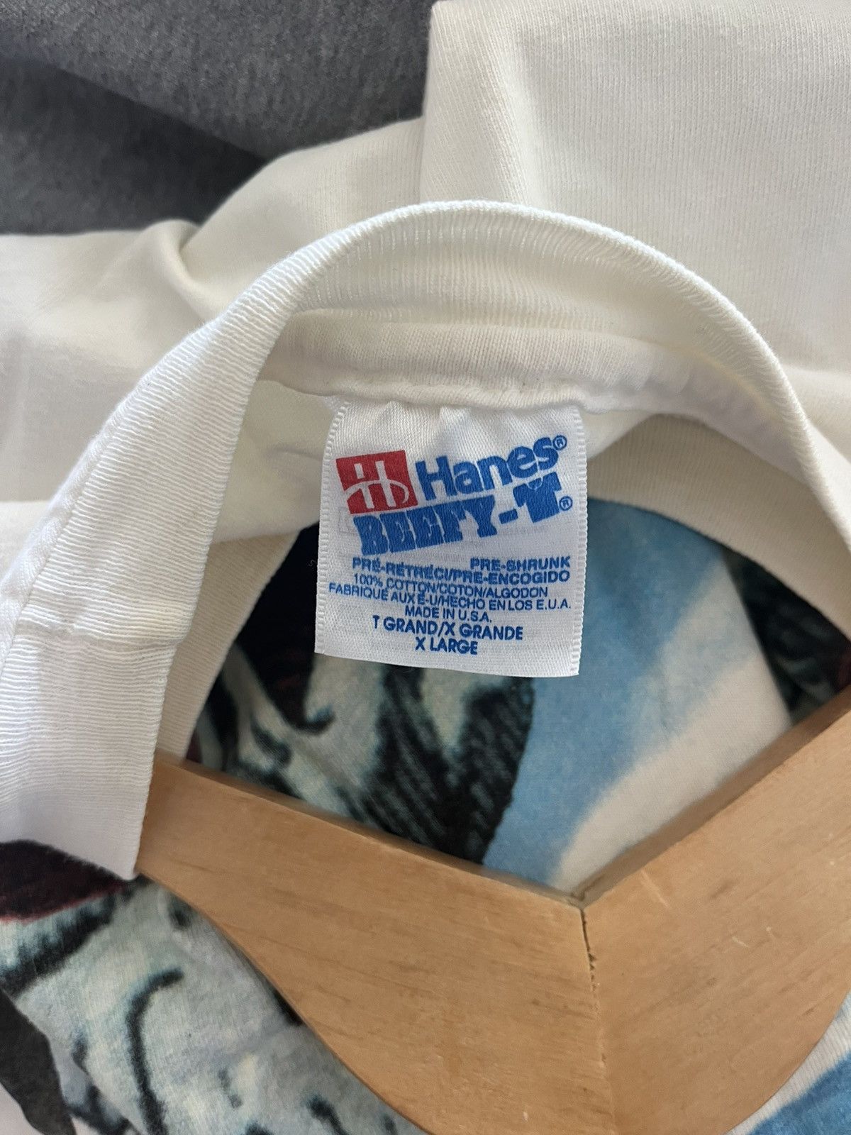 Grateful Dead × Hanes vintage infrared roses tour shirt 1992 Size US XL / EU 56 / 4 - 3 Thumbnail