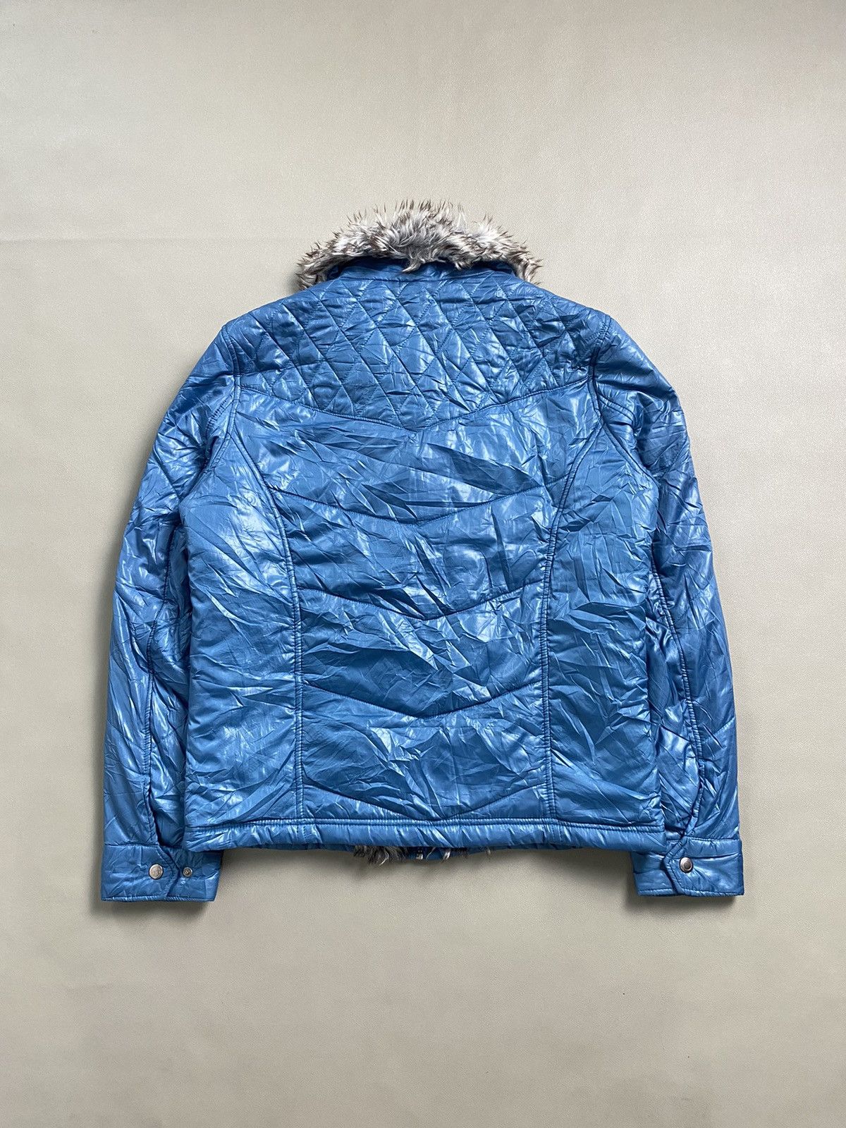 If Six Was Nine × Japanese Brand × Le Grande Bleu (L.G.B.) Spinash Fur Puffer Jacket Size US L / EU 52-54 / 3 - 4 Thumbnail