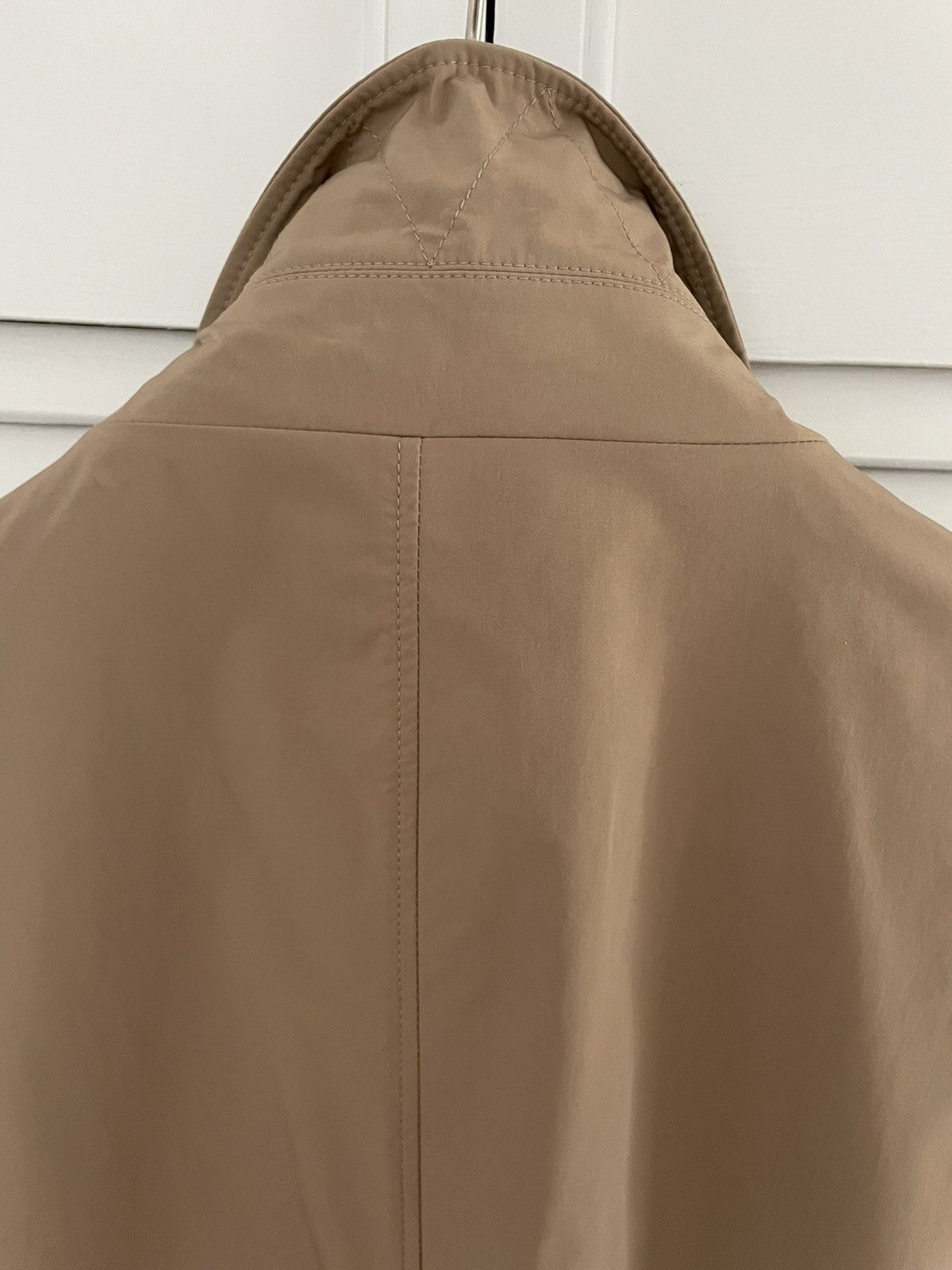 Brunello Cucinelli Camel Trench Coat Size US L / EU 52-54 / 3 - 11 Thumbnail