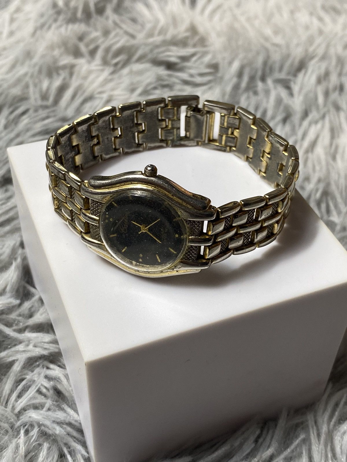 Vintage Vintage Cardini Gold-Tone Watch - Japanese Brand Size ONE SIZE - 6 Thumbnail
