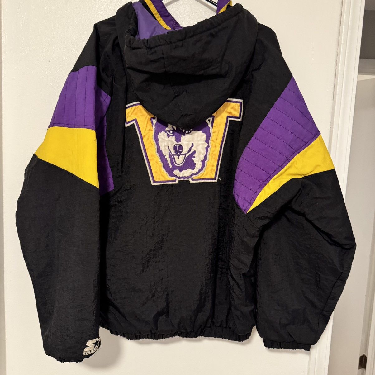 Starter Vintage Washington Huskies Starter Pullover Size US XL / EU 56 / 4 - 7 Thumbnail
