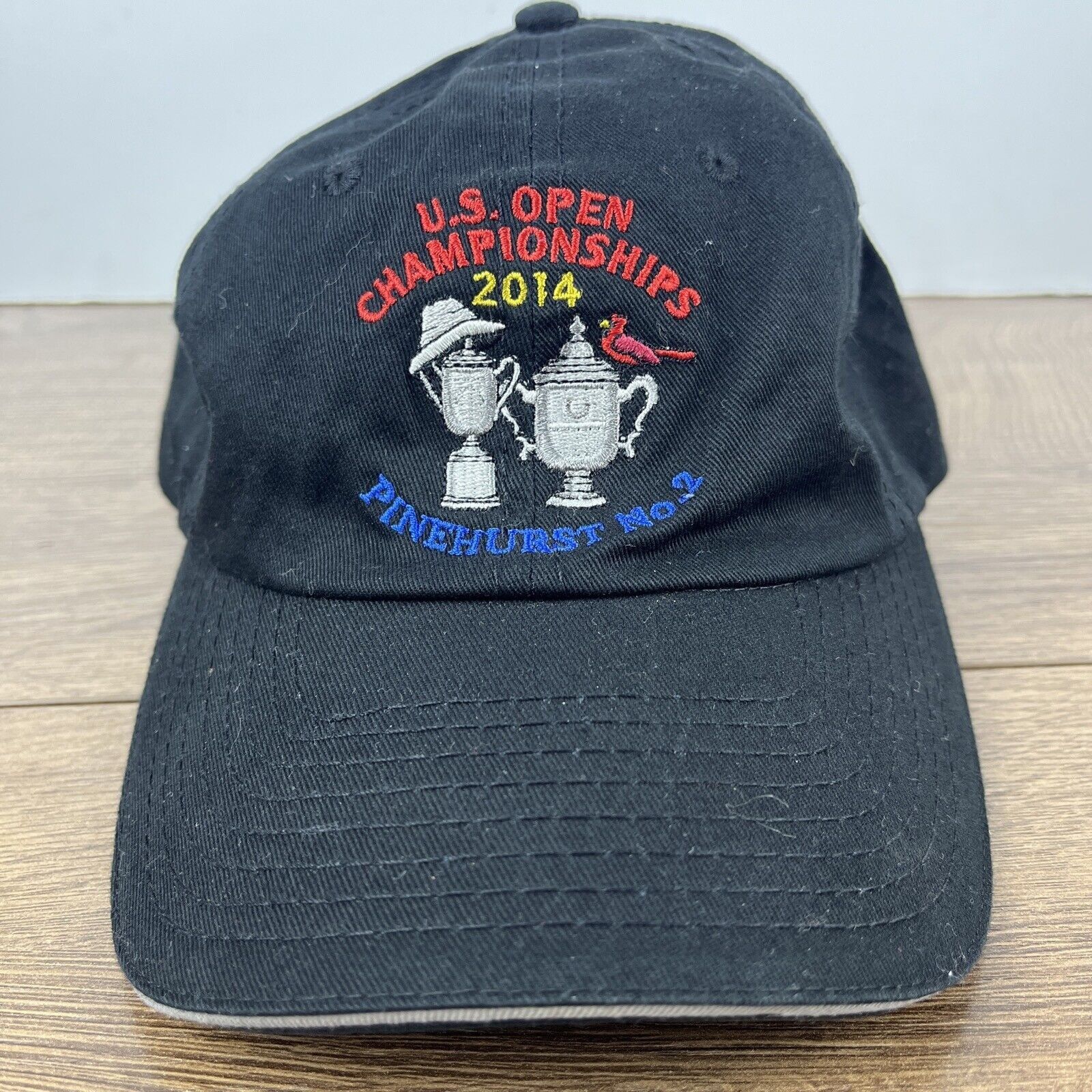Other 2014 US Open Championships Hat Pinehurst 2 Black Adjustable Size ONE SIZE - 2 Thumbnail
