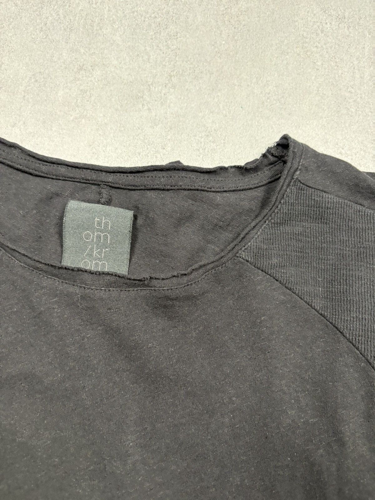 Thom Krom Thom Krom Asymmetric Long Sleeve Layered Top Avant Garde Y2K Size M / US 6-8 / IT 42-44 - 19 Thumbnail